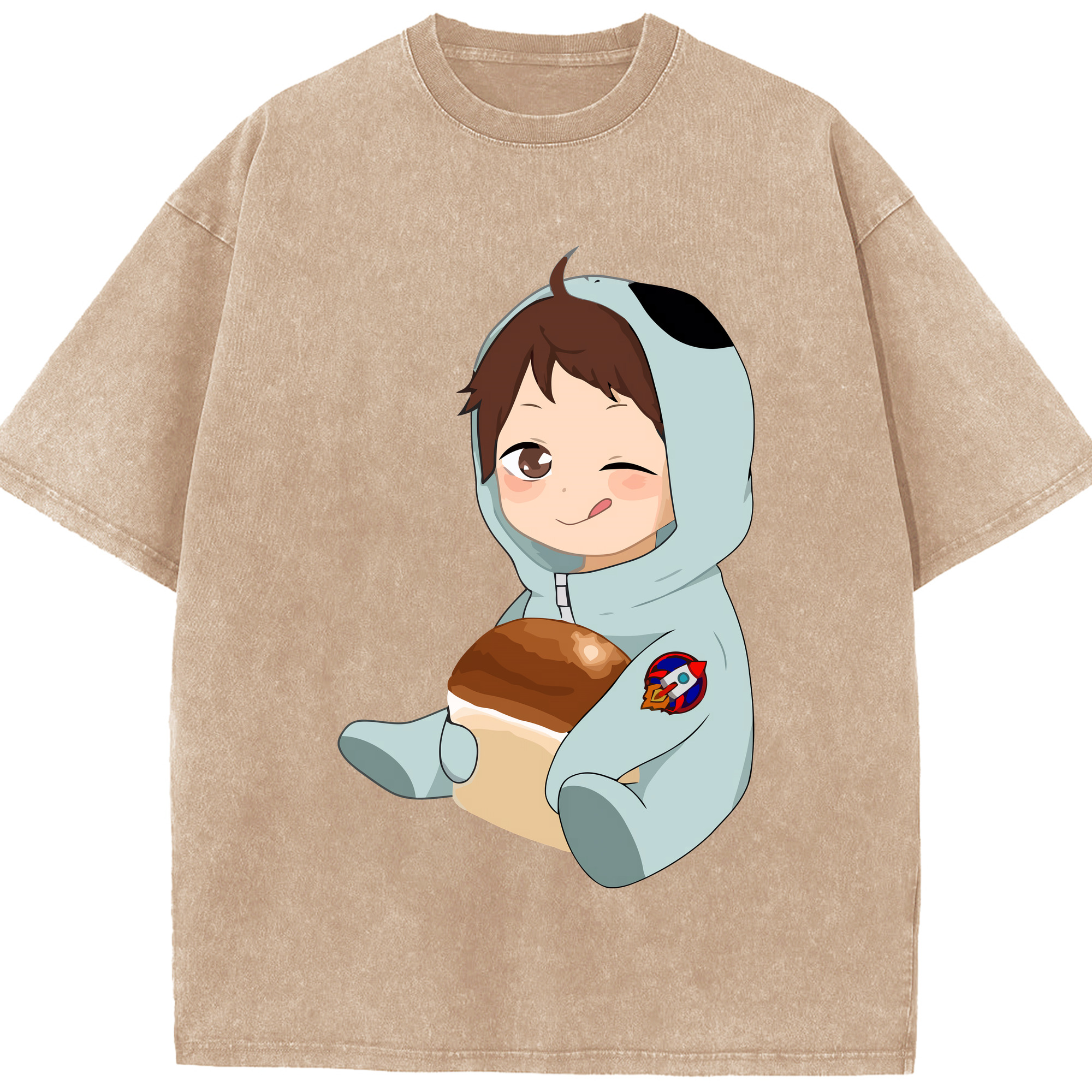 （画像用） ハイキュー!! Haikyu!! 綿100% ヴィンテージ風 半袖Tシャツ（フロントプリント）
