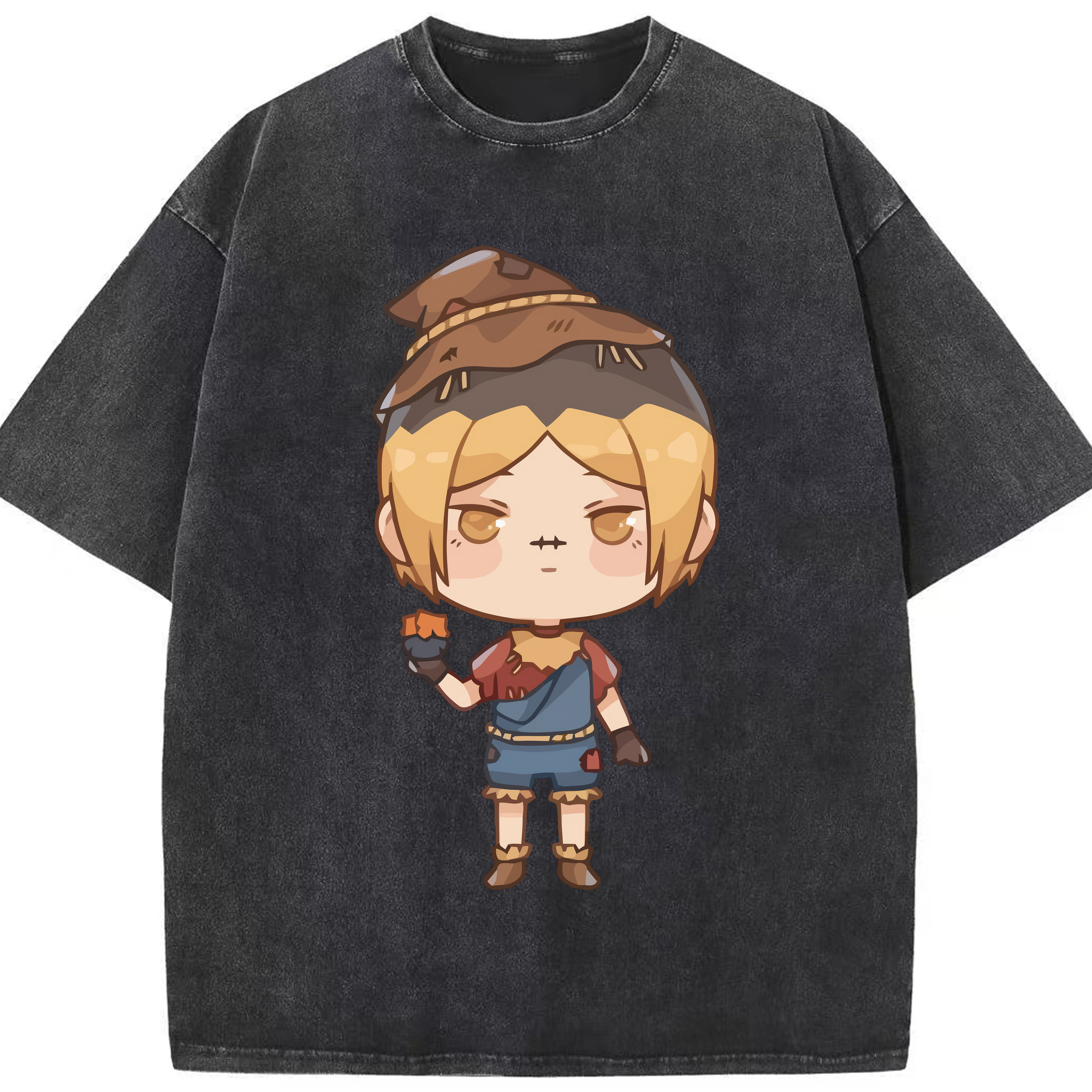 （画像用） ハイキュー!! Haikyu!! 綿100% ヴィンテージ風 半袖Tシャツ（フロントプリント）