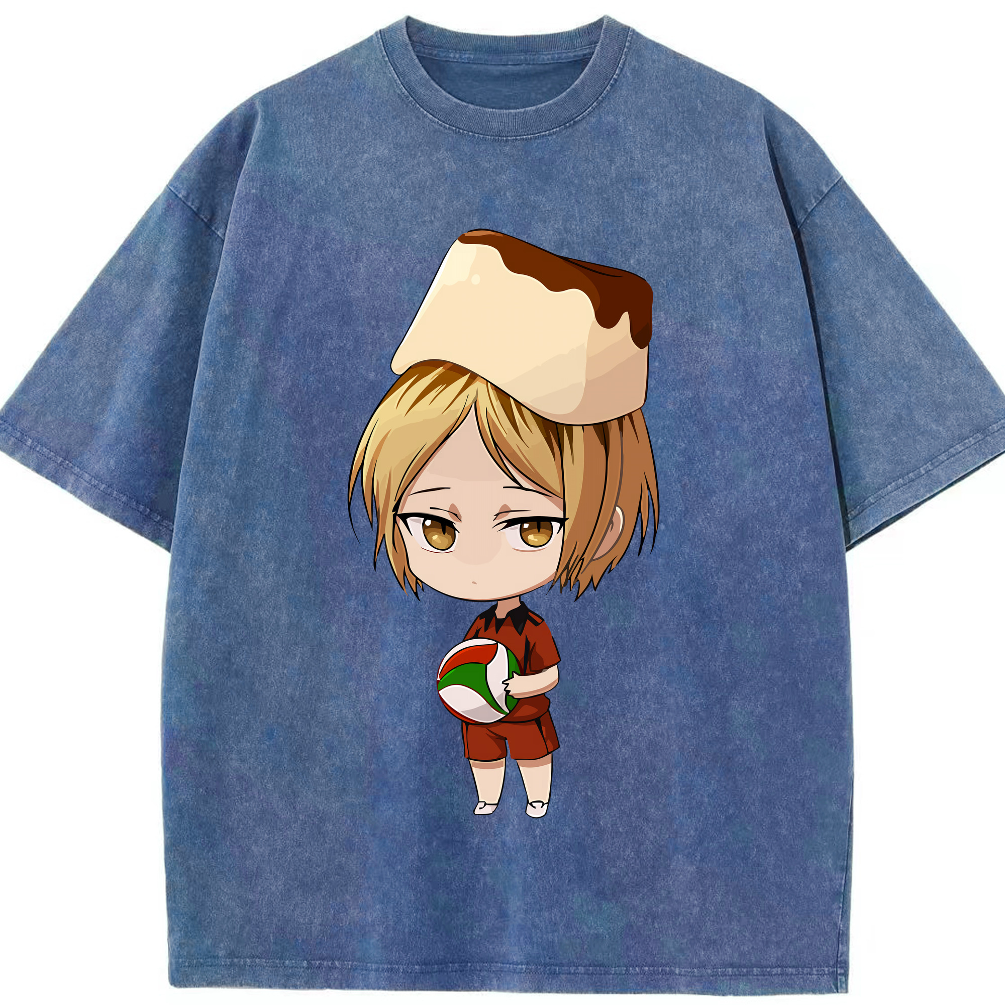 （画像用） ハイキュー!! Haikyu!! 綿100% ヴィンテージ風 半袖Tシャツ（フロントプリント）