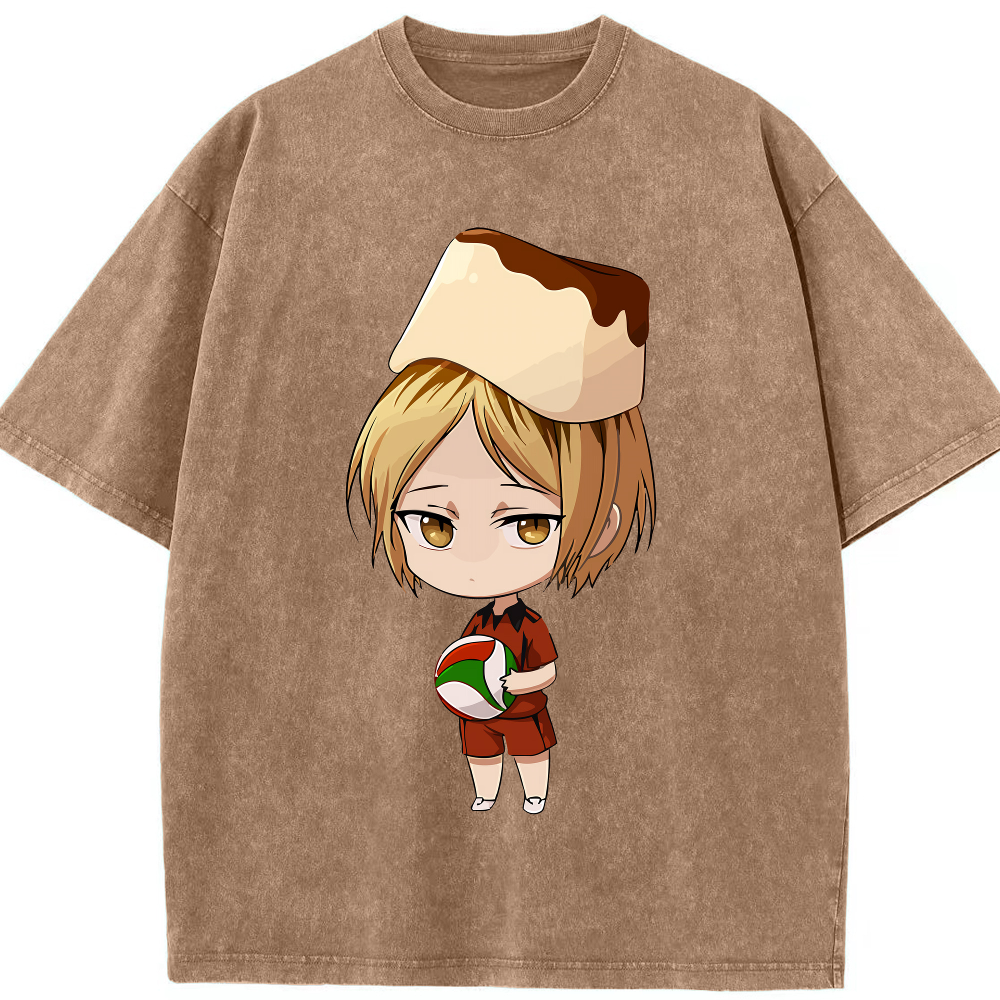 （画像用） ハイキュー!! Haikyu!! 綿100% ヴィンテージ風 半袖Tシャツ（フロントプリント）