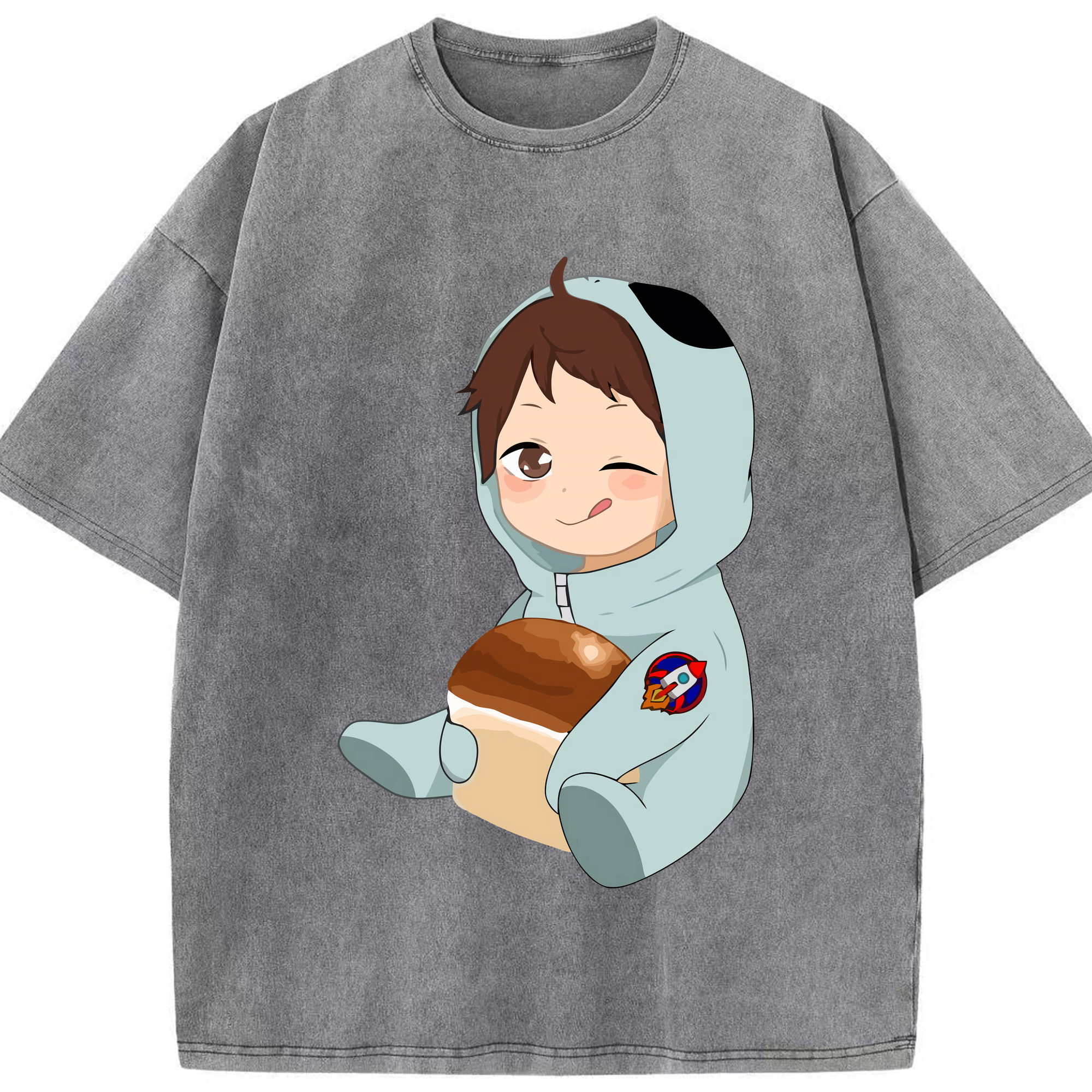 （画像用） ハイキュー!! Haikyu!! 綿100% ヴィンテージ風 半袖Tシャツ（フロントプリント）