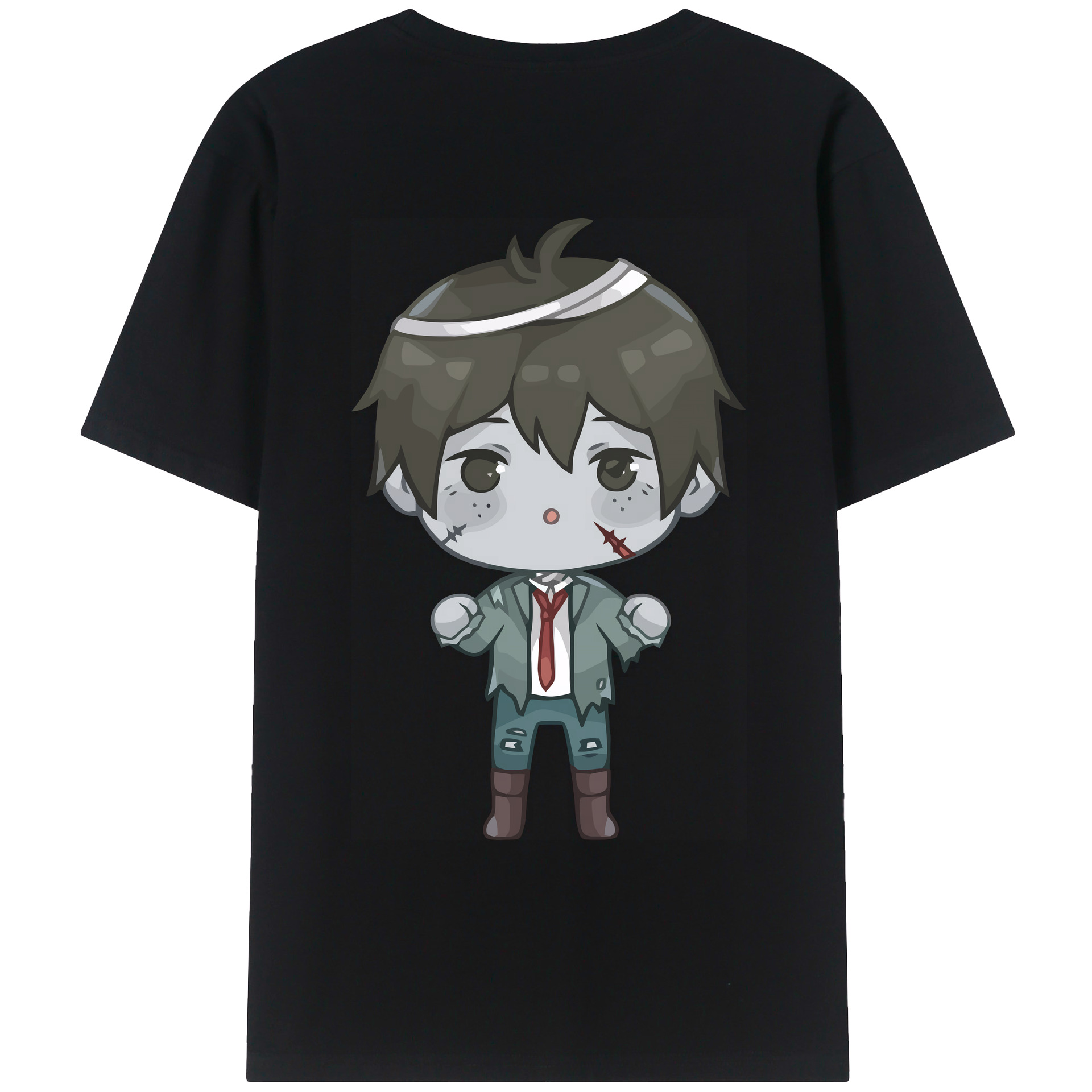 （画像用） ハイキュー!! Haikyu!! 綿100％ メンズ半袖Tシャツ（バックプリント） 通気性