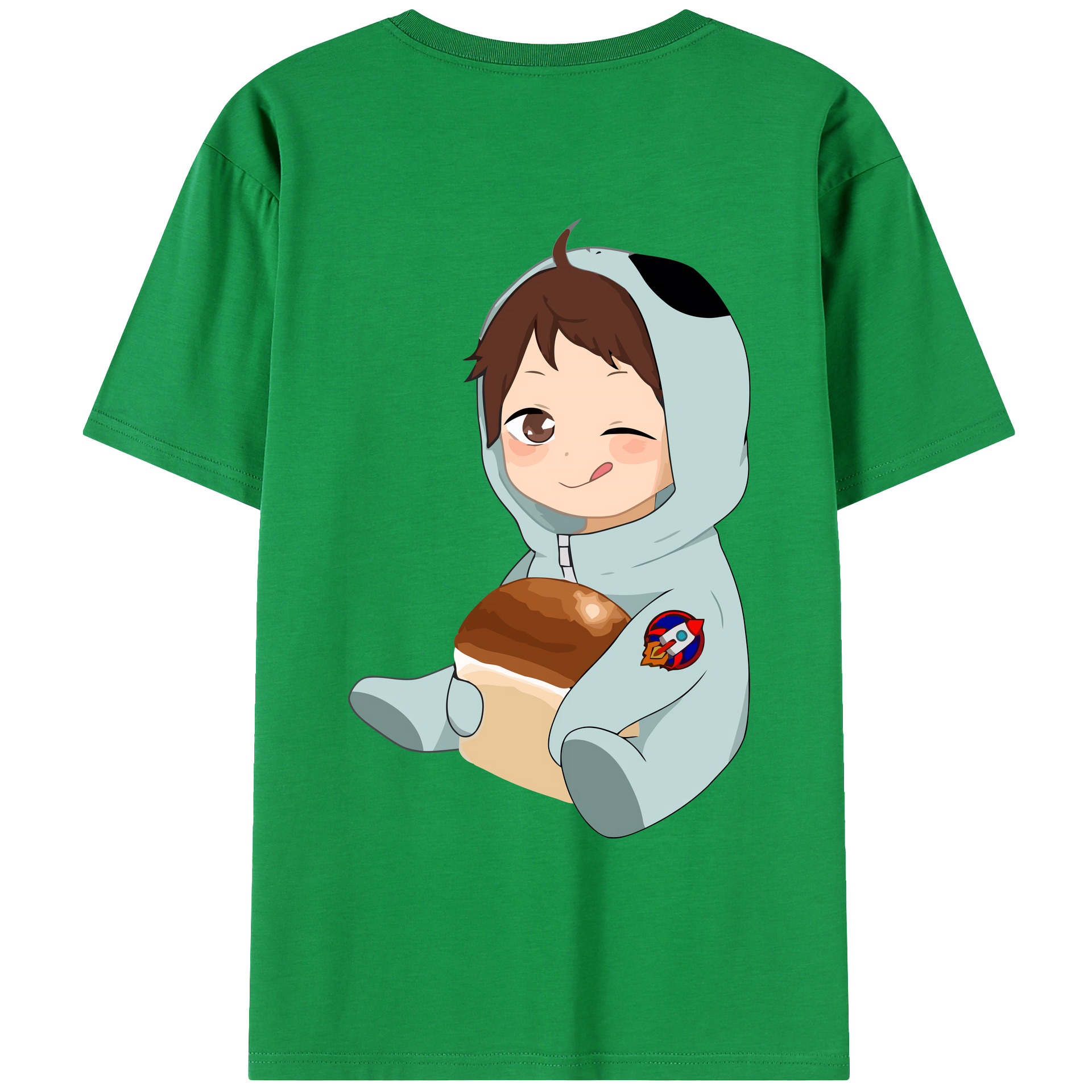 （画像用） ハイキュー!! Haikyu!! 綿100％ メンズ半袖Tシャツ（バックプリント） 通気性