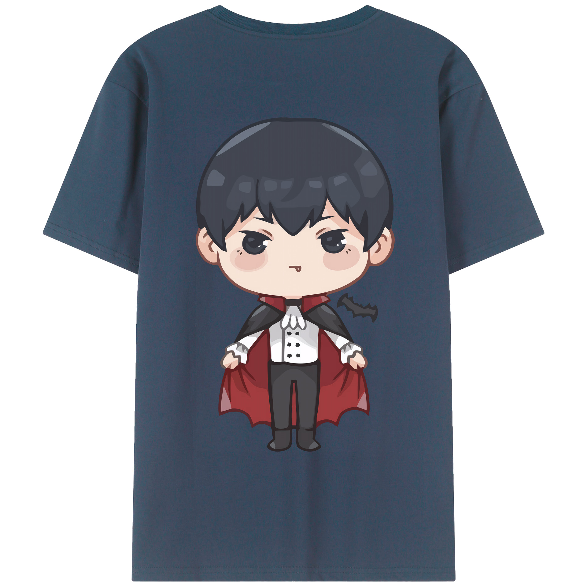 （画像用） ハイキュー!! Haikyu!! 綿100％ メンズ半袖Tシャツ（バックプリント） 通気性