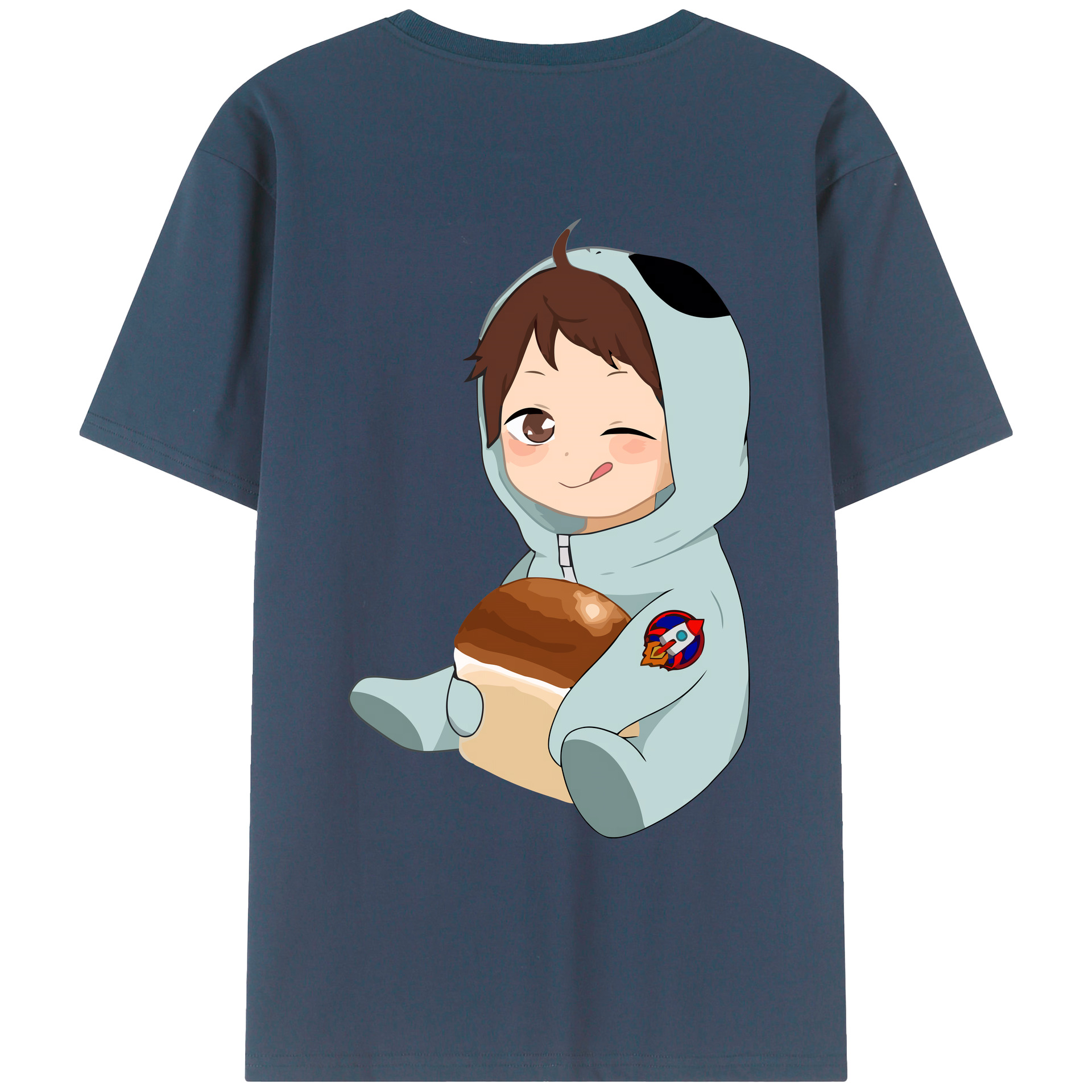 （画像用） ハイキュー!! Haikyu!! 綿100％ メンズ半袖Tシャツ（バックプリント） 通気性