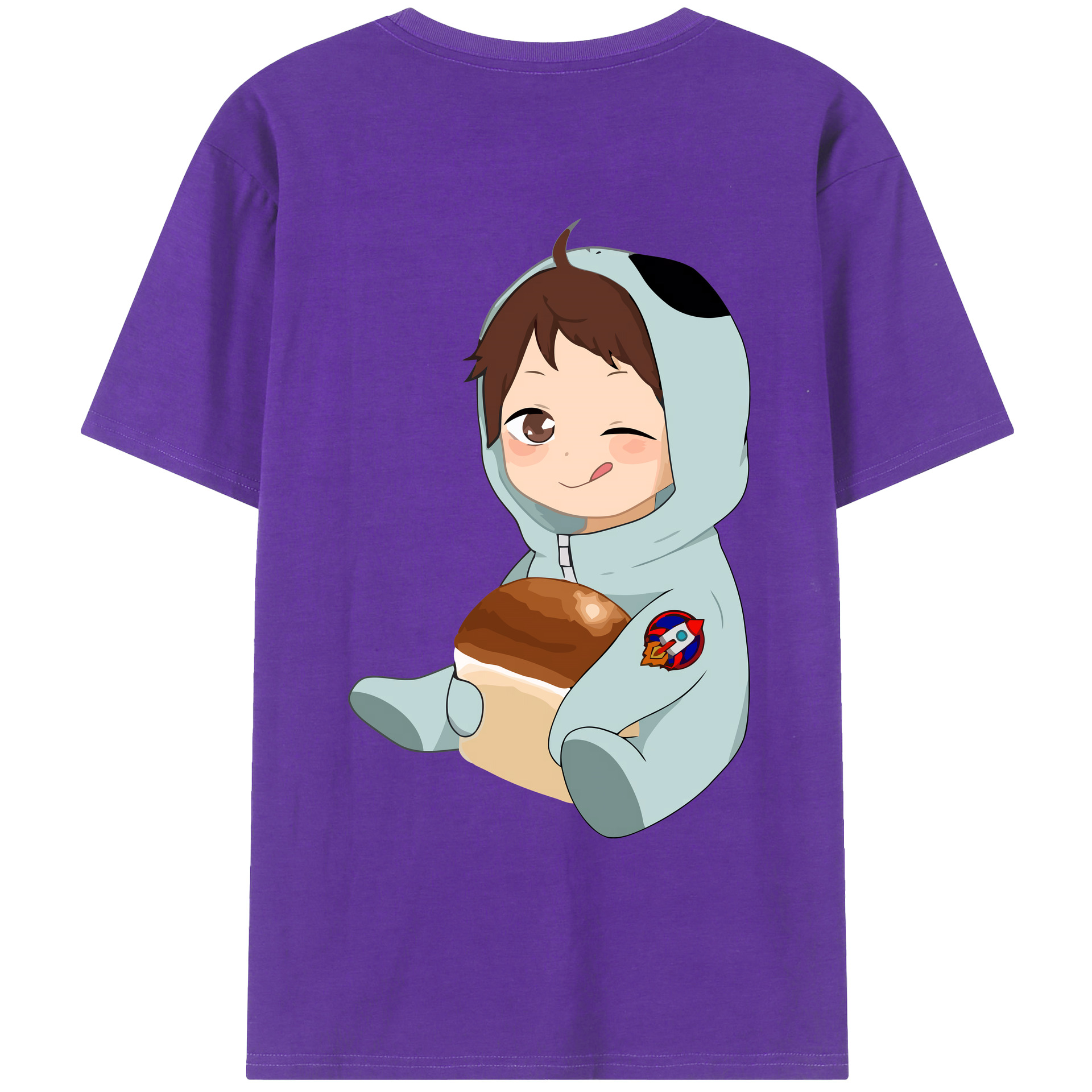 （画像用） ハイキュー!! Haikyu!! 綿100％ メンズ半袖Tシャツ（バックプリント） 通気性