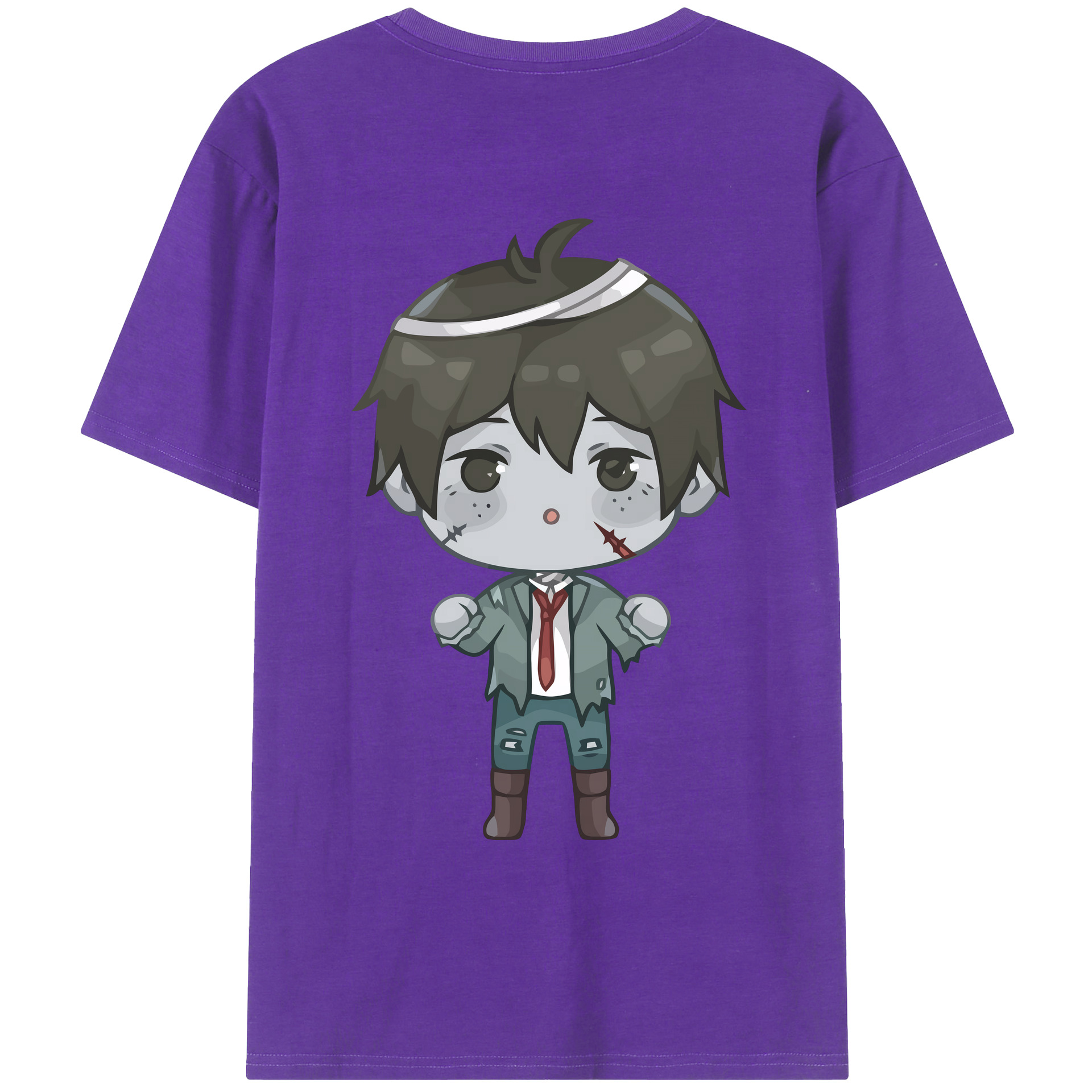 （画像用） ハイキュー!! Haikyu!! 綿100％ メンズ半袖Tシャツ（バックプリント） 通気性