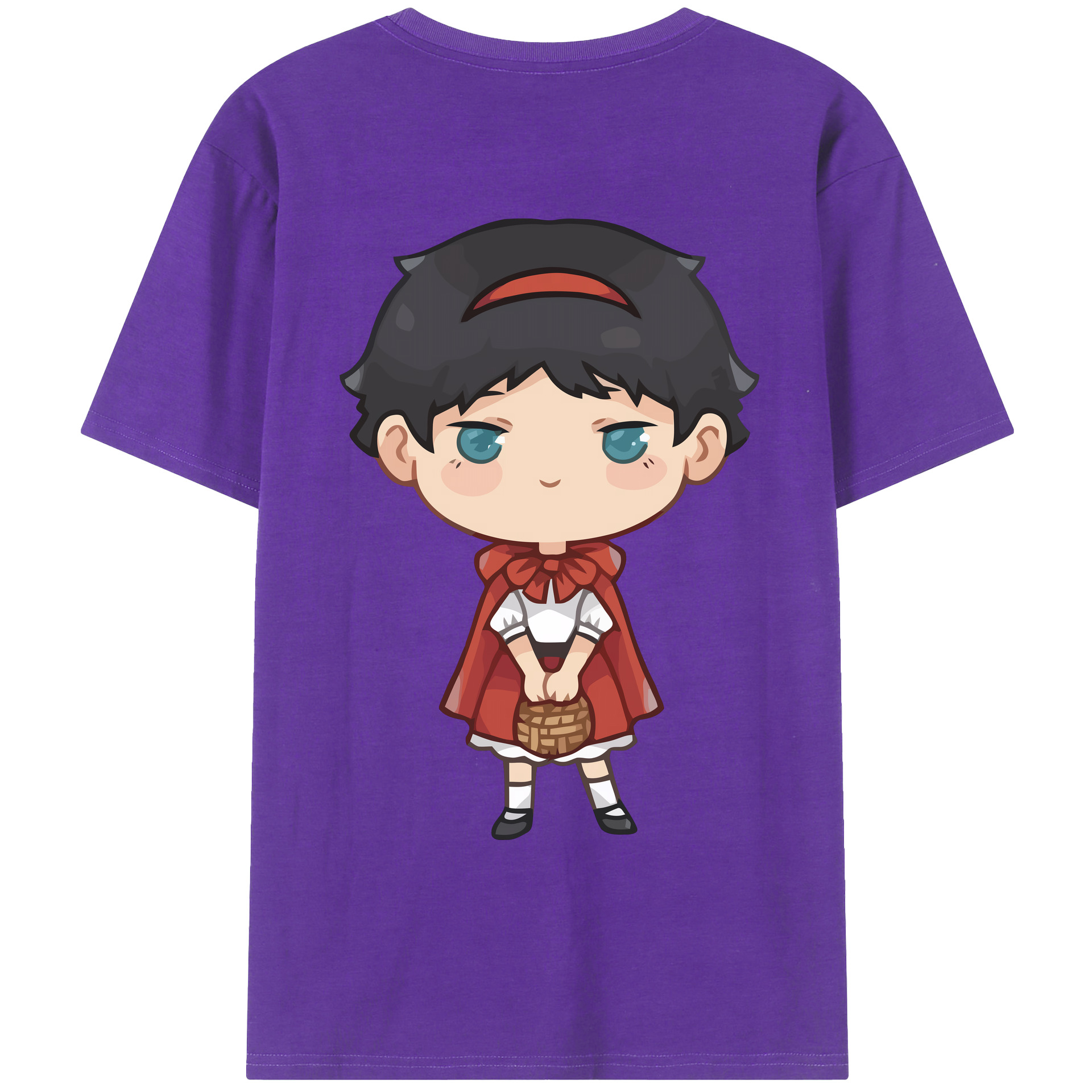 （画像用） ハイキュー!! Haikyu!! 綿100％ メンズ半袖Tシャツ（バックプリント） 通気性