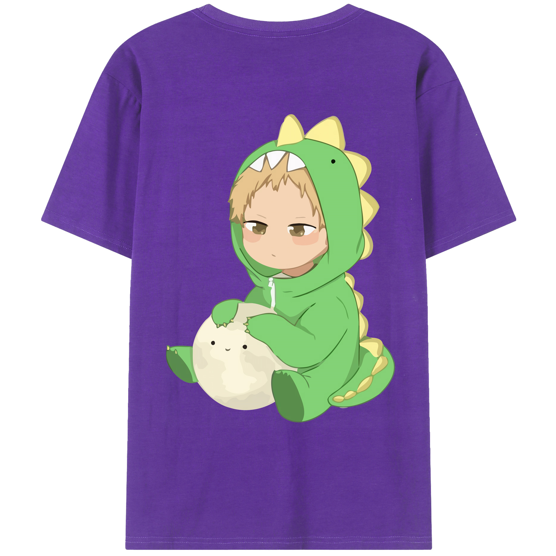（画像用） ハイキュー!! Haikyu!! 綿100％ メンズ半袖Tシャツ（バックプリント） 通気性