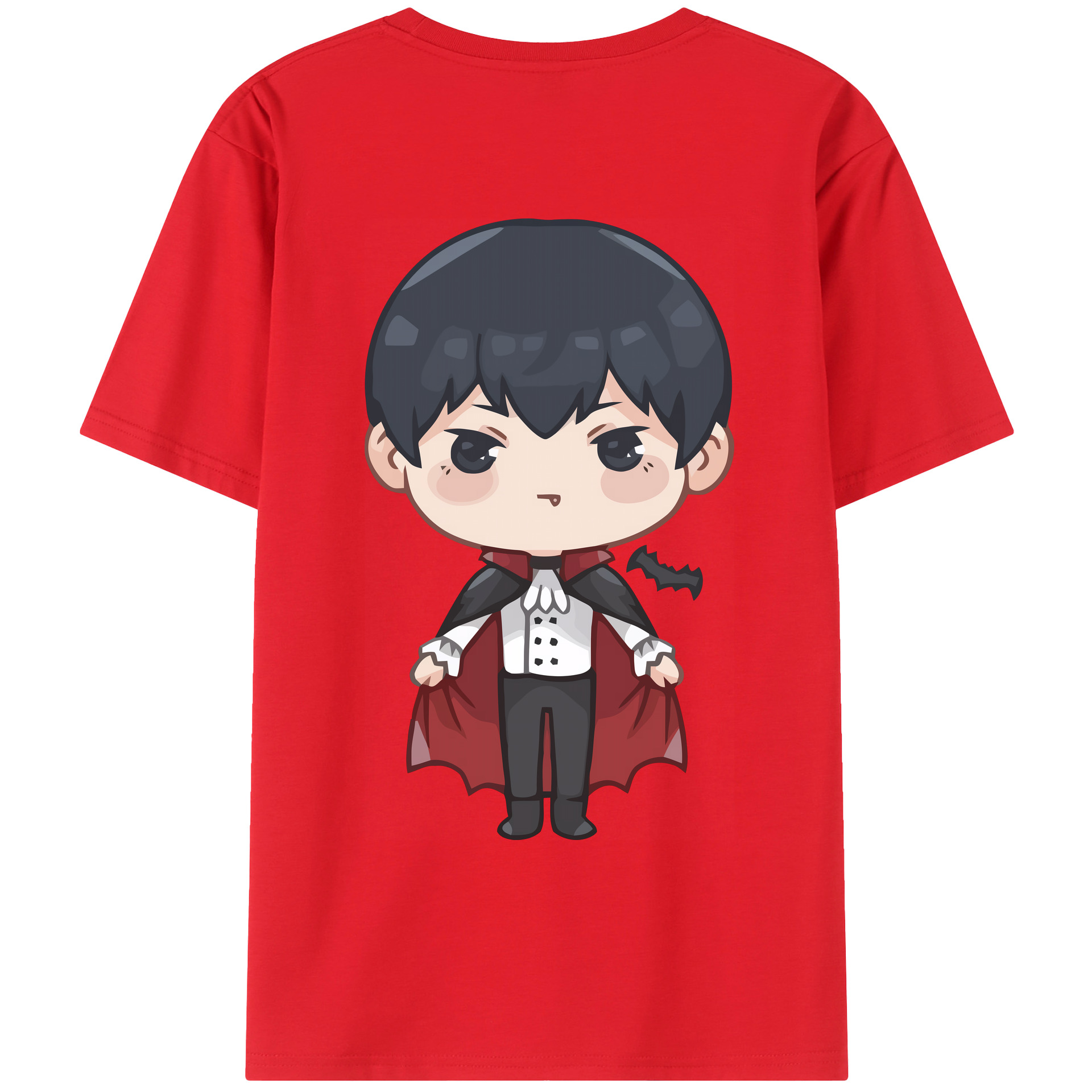 （画像用） ハイキュー!! Haikyu!! 綿100％ メンズ半袖Tシャツ（バックプリント） 通気性