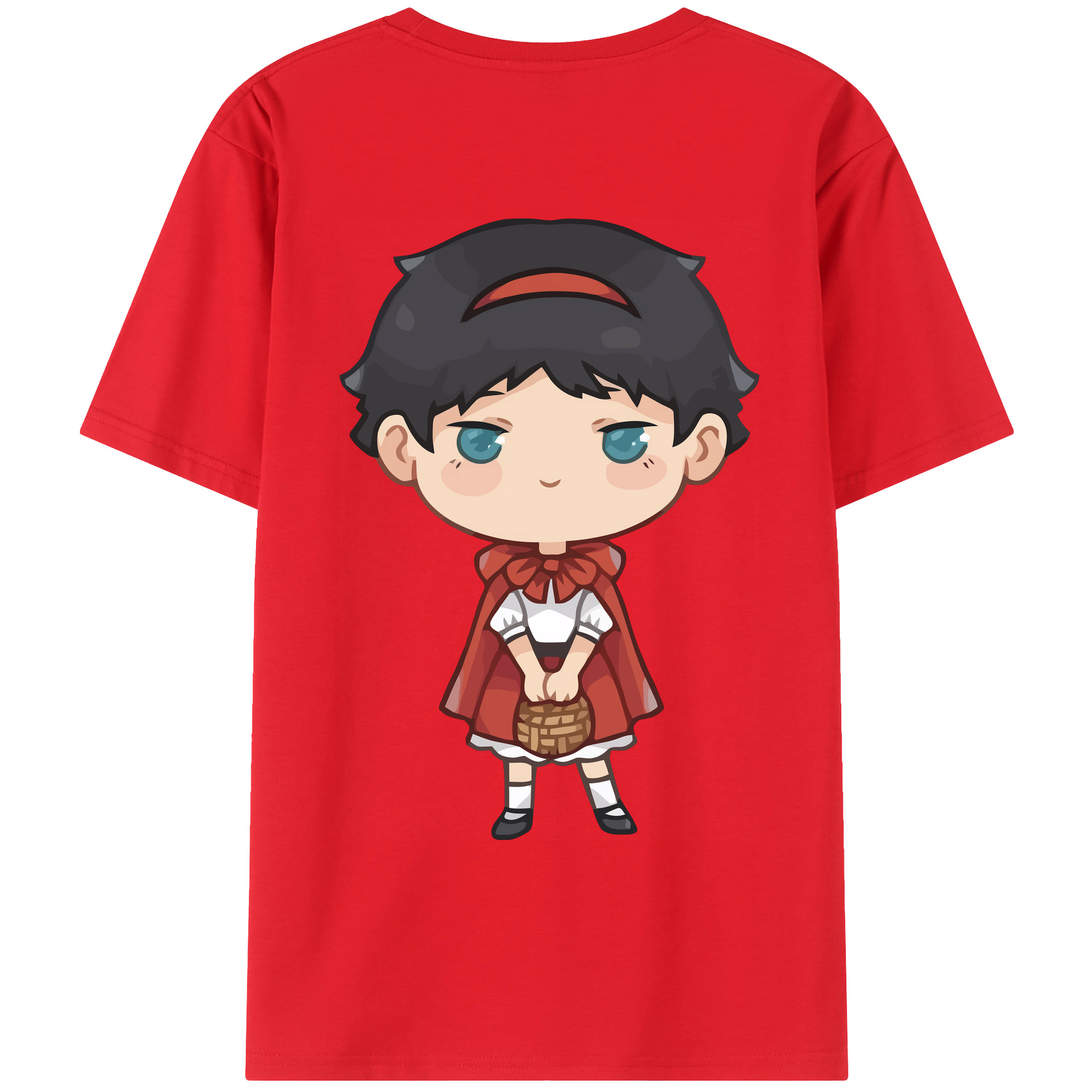 （画像用） ハイキュー!! Haikyu!! 綿100％ メンズ半袖Tシャツ（バックプリント） 通気性