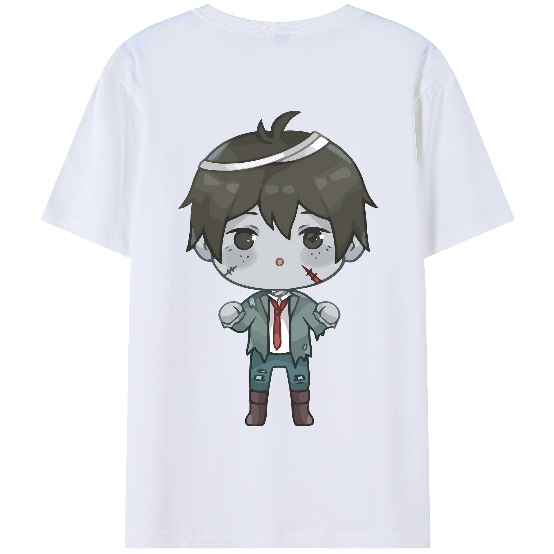 （画像用） ハイキュー!! Haikyu!! 綿100％ メンズ半袖Tシャツ（バックプリント） 通気性