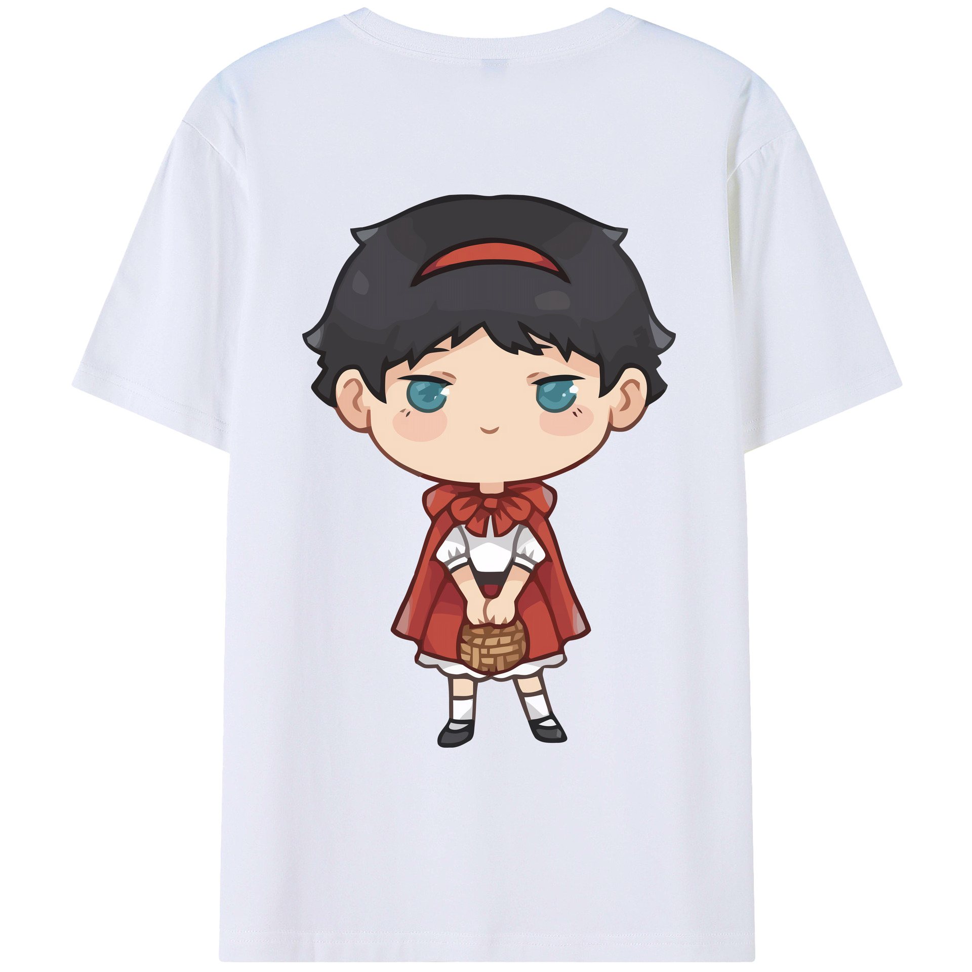 （画像用） ハイキュー!! Haikyu!! 綿100％ メンズ半袖Tシャツ（バックプリント） 通気性