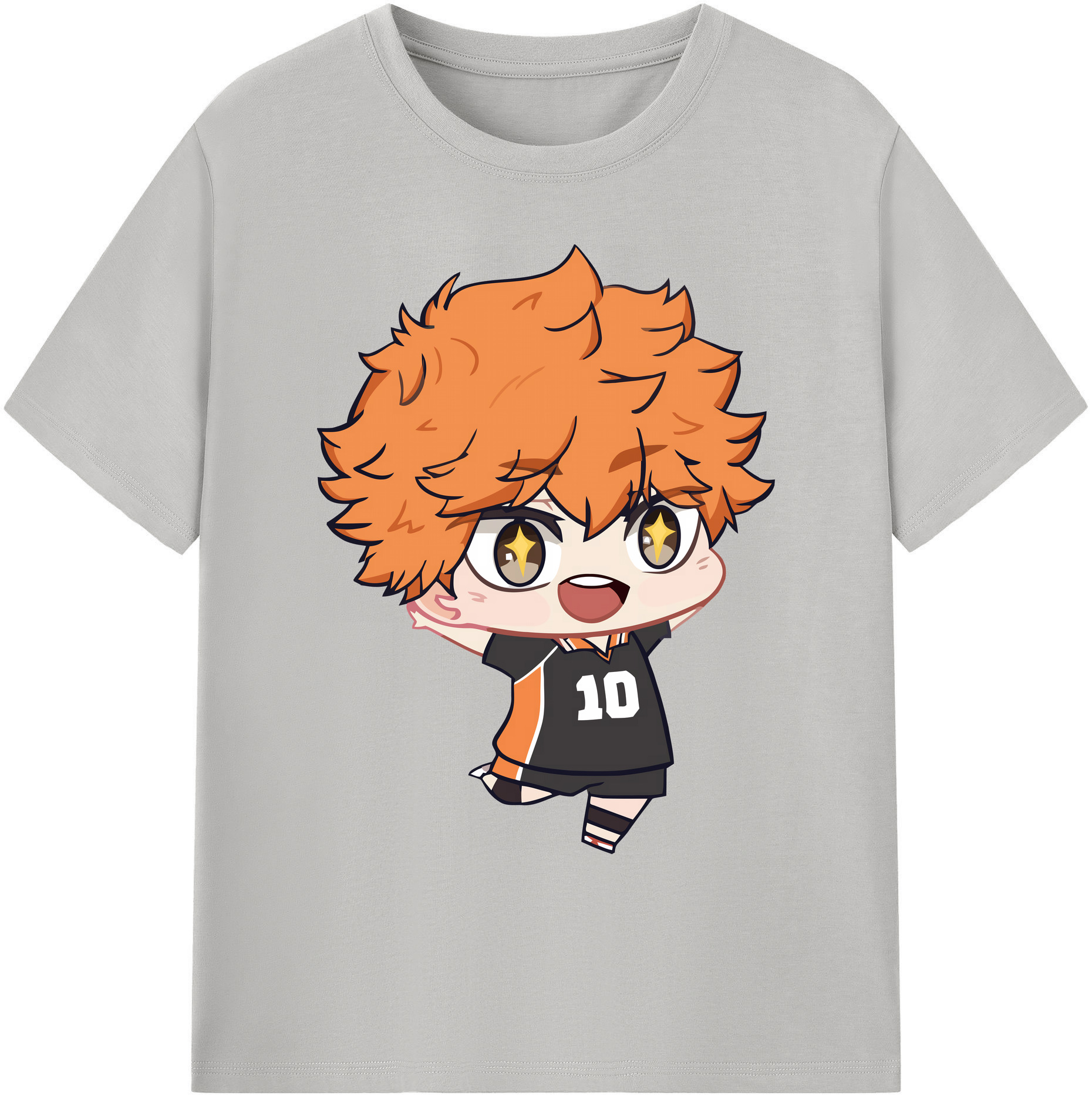 （画像用） ハイキュー!! Haikyu!! 綿100％ メンズ半袖Tシャツ｜肌触りやわらか＆通気性