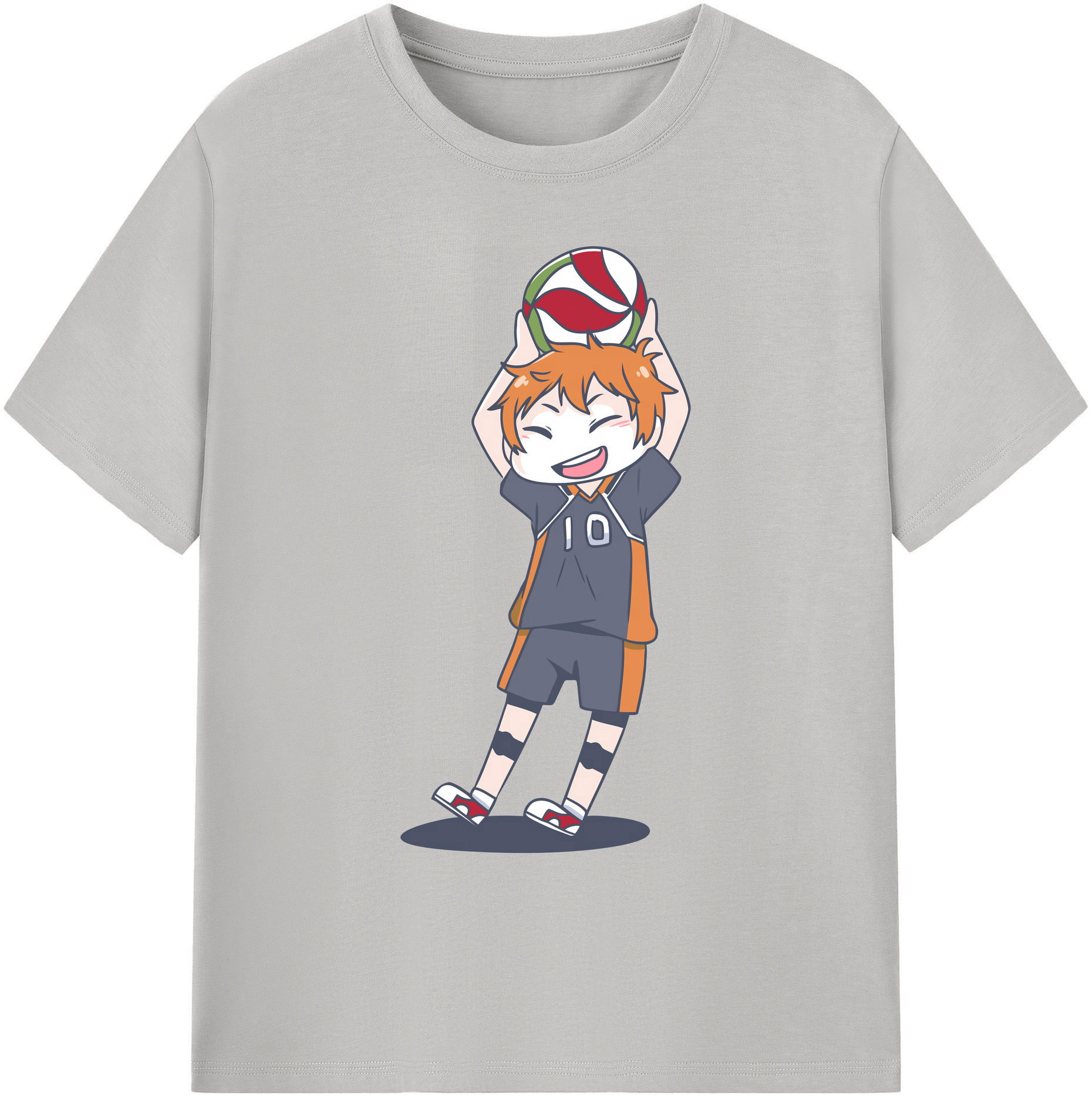 （画像用） ハイキュー!! Haikyu!! 綿100％ メンズ半袖Tシャツ｜肌触りやわらか＆通気性