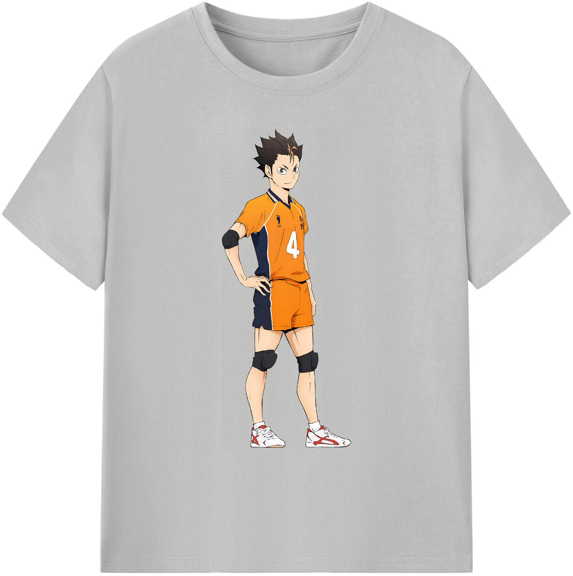 （画像用） ハイキュー!! Haikyu!! 綿100％ メンズ半袖Tシャツ｜肌触りやわらか＆通気性