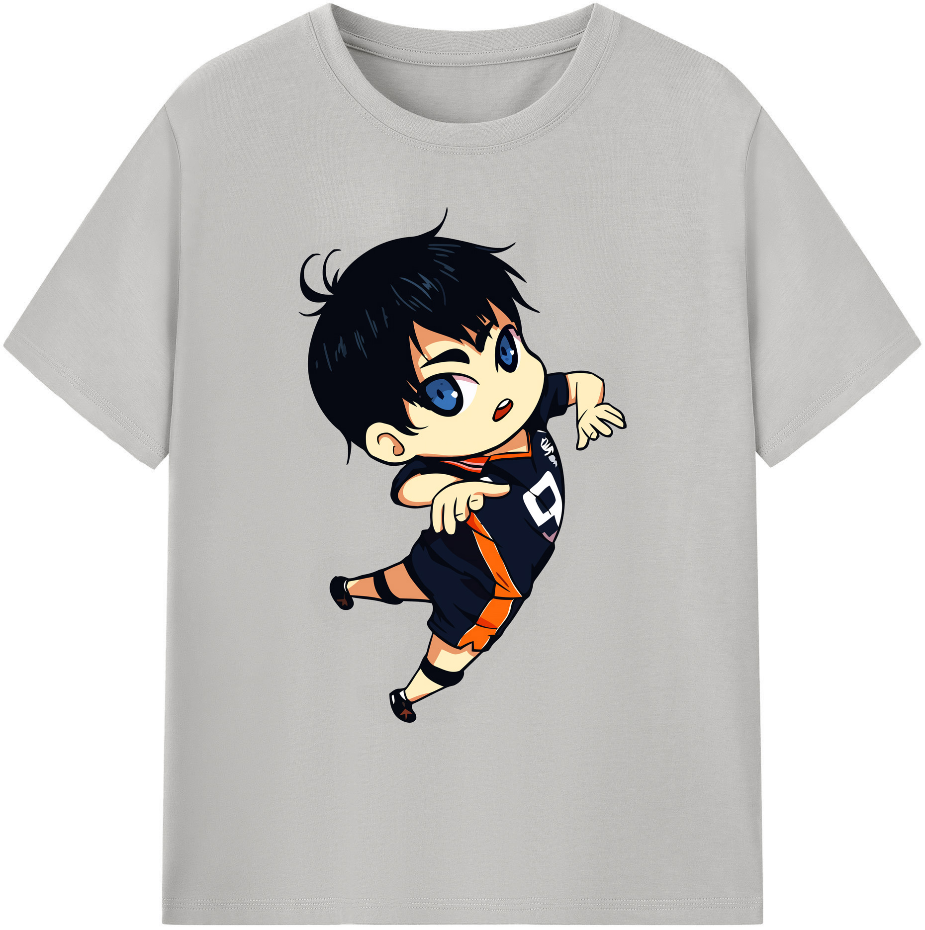 （画像用） ハイキュー!! Haikyu!! 綿100％ メンズ半袖Tシャツ｜肌触りやわらか＆通気性