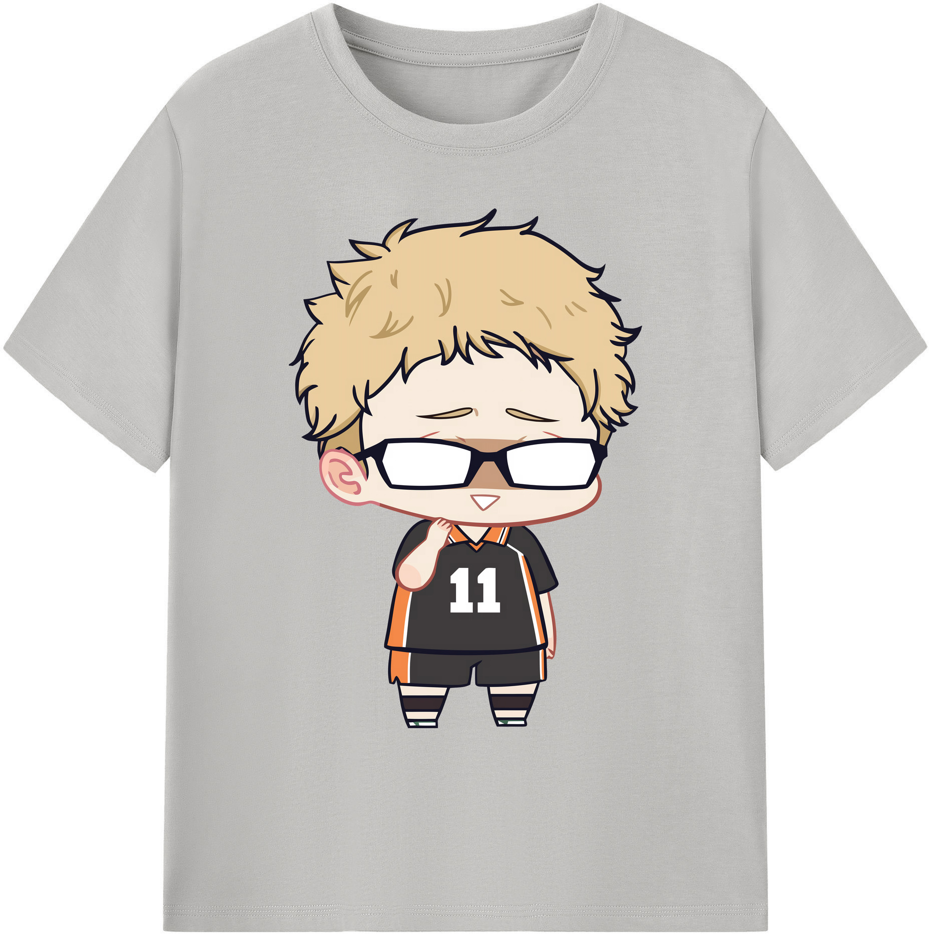 （画像用） ハイキュー!! Haikyu!! 綿100％ メンズ半袖Tシャツ｜肌触りやわらか＆通気性