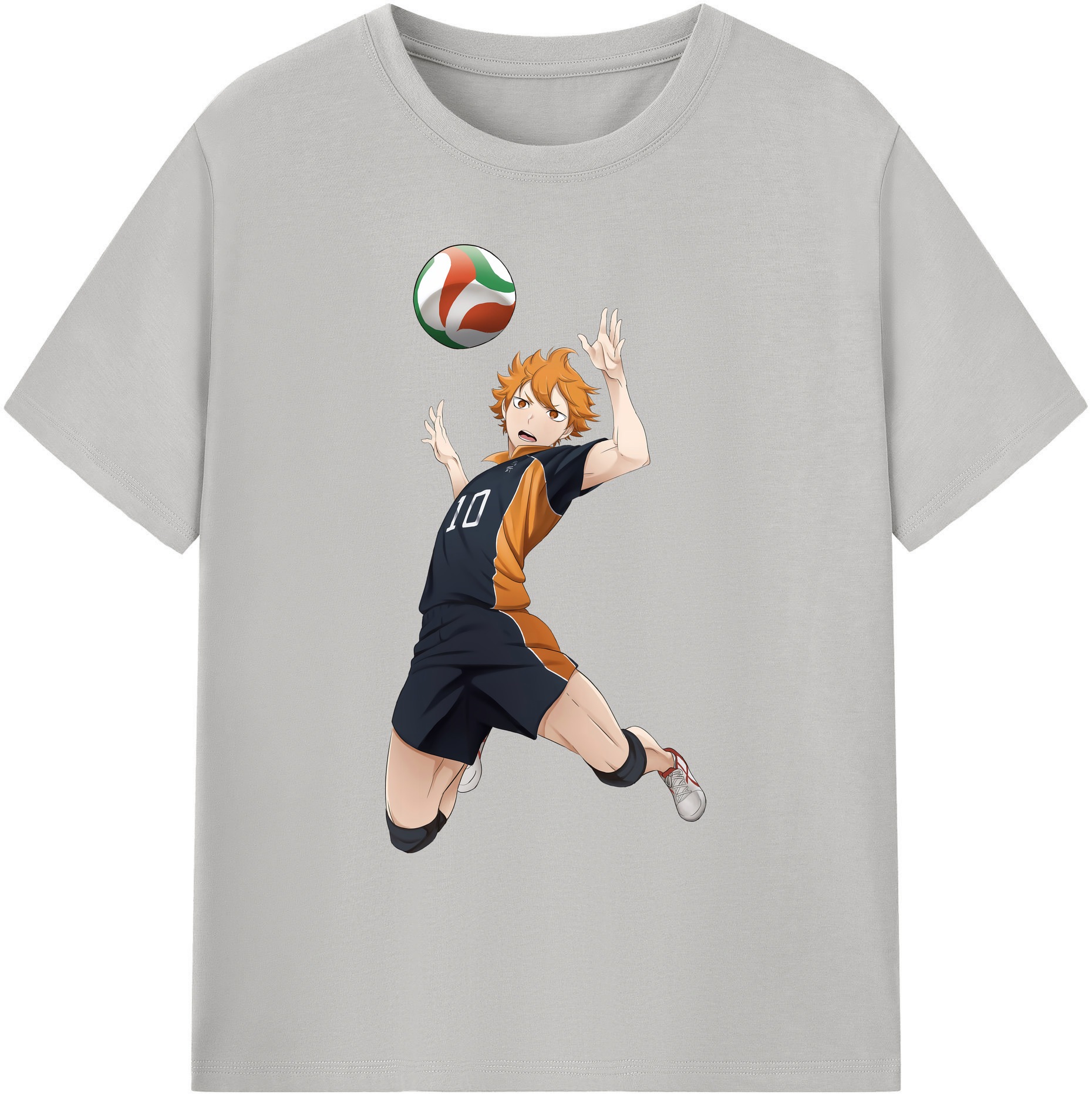 （画像用） ハイキュー!! Haikyu!! 綿100％ メンズ半袖Tシャツ｜肌触りやわらか＆通気性