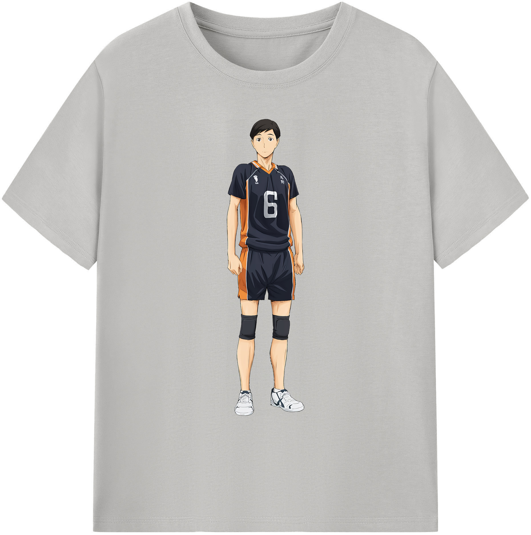 （画像用） ハイキュー!! Haikyu!! 綿100％ メンズ半袖Tシャツ｜肌触りやわらか＆通気性