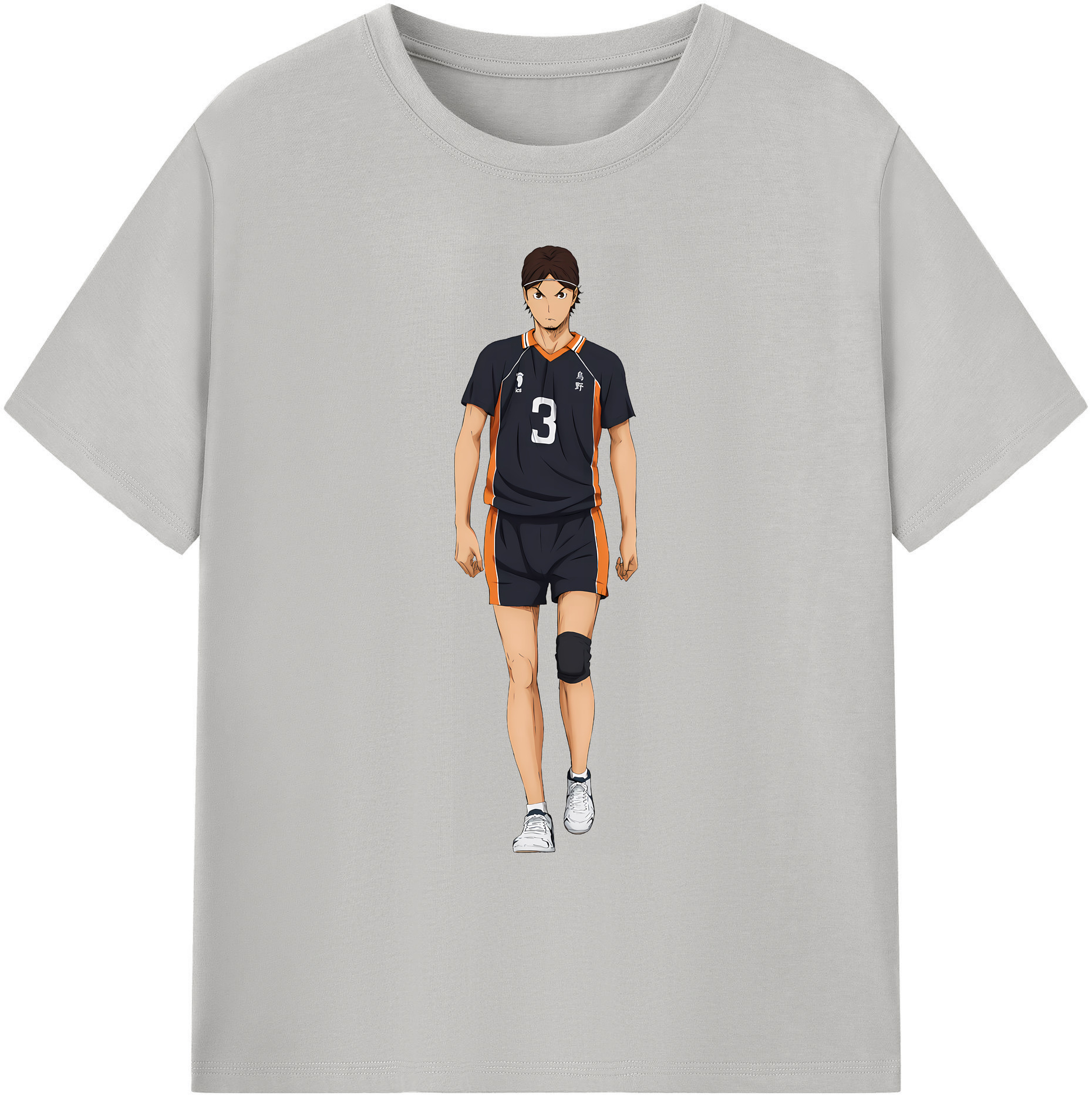 （画像用） ハイキュー!! Haikyu!! 綿100％ メンズ半袖Tシャツ｜肌触りやわらか＆通気性
