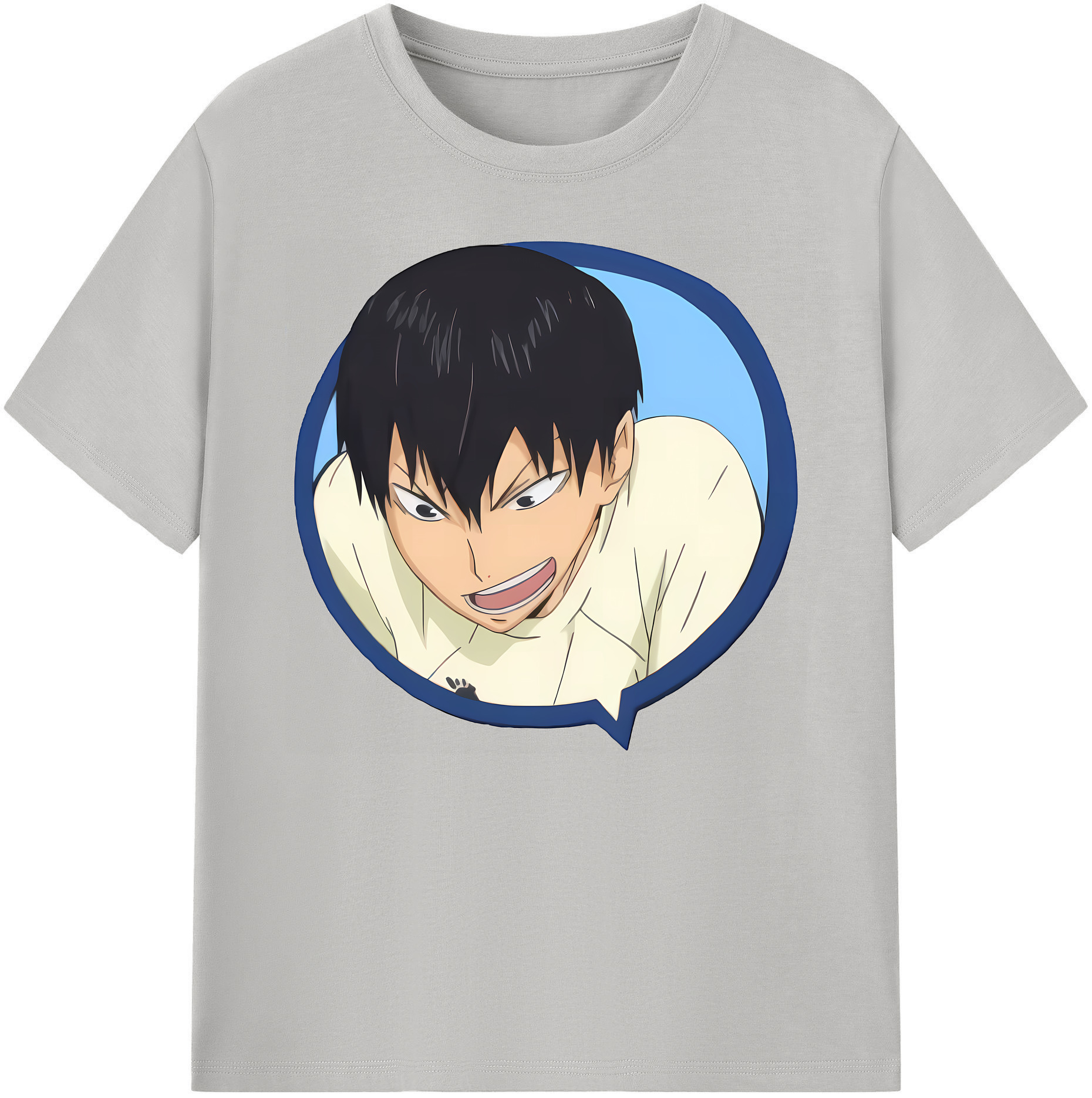 （画像用） ハイキュー!! Haikyu!! 綿100％ メンズ半袖Tシャツ｜肌触りやわらか＆通気性