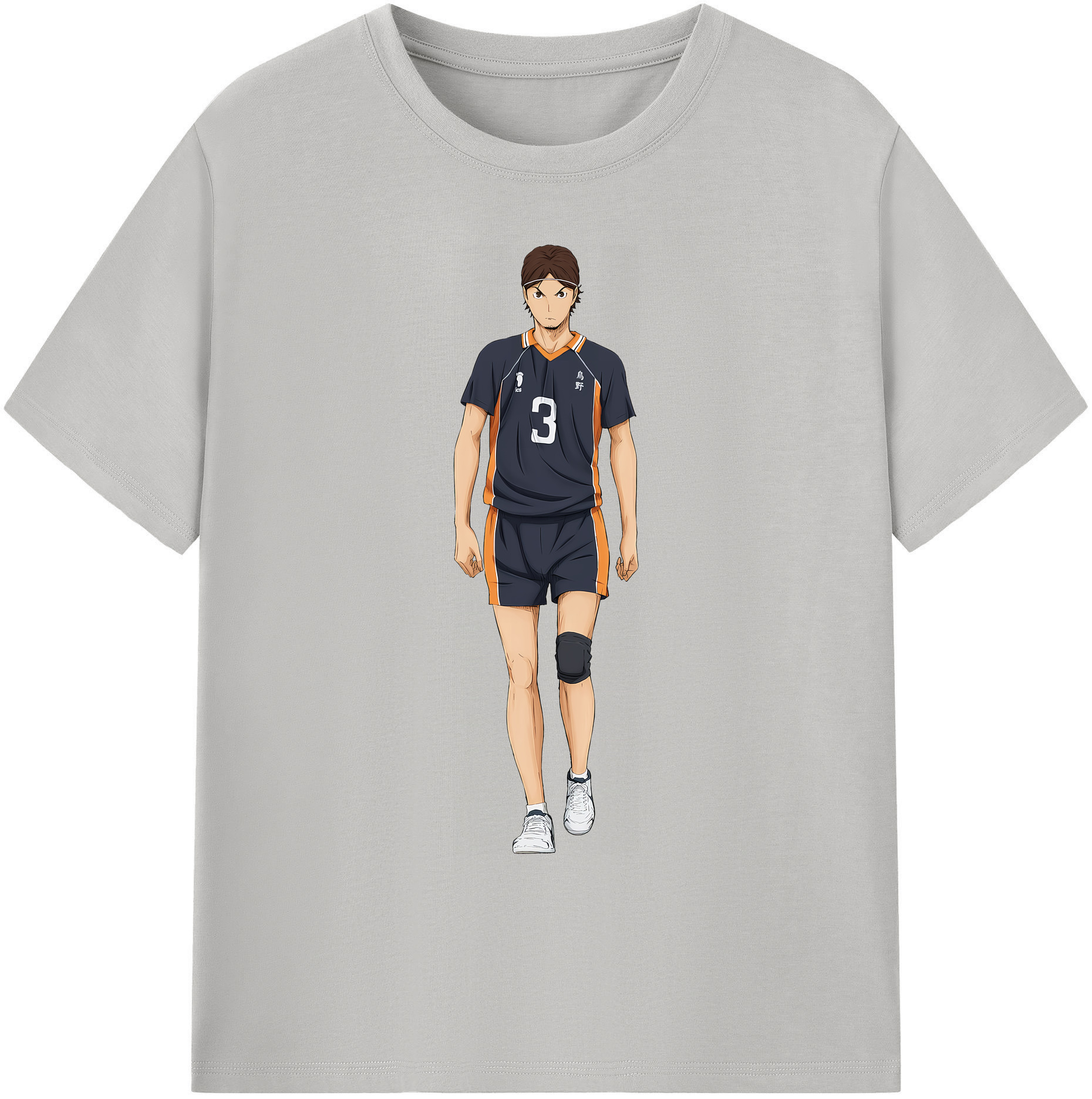 （画像用） ハイキュー!! Haikyu!! 綿100％ メンズ半袖Tシャツ｜肌触りやわらか＆通気性