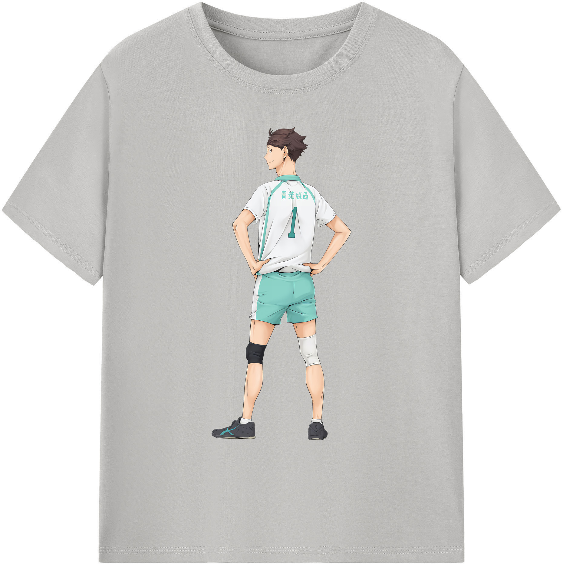 （画像用） ハイキュー!! Haikyu!! 綿100％ メンズ半袖Tシャツ｜肌触りやわらか＆通気性