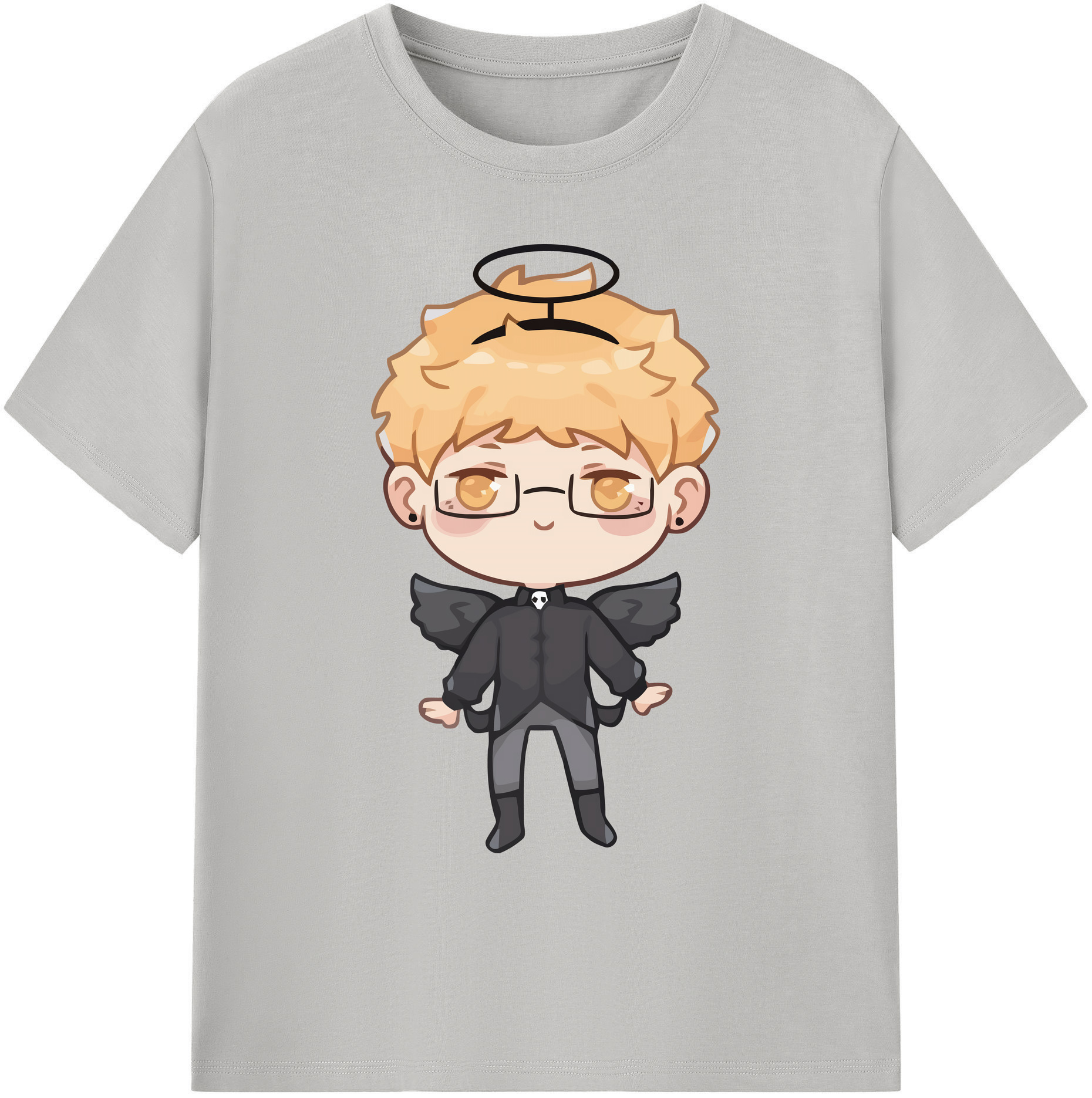 （画像用） ハイキュー!! Haikyu!! 綿100％ メンズ半袖Tシャツ｜肌触りやわらか＆通気性