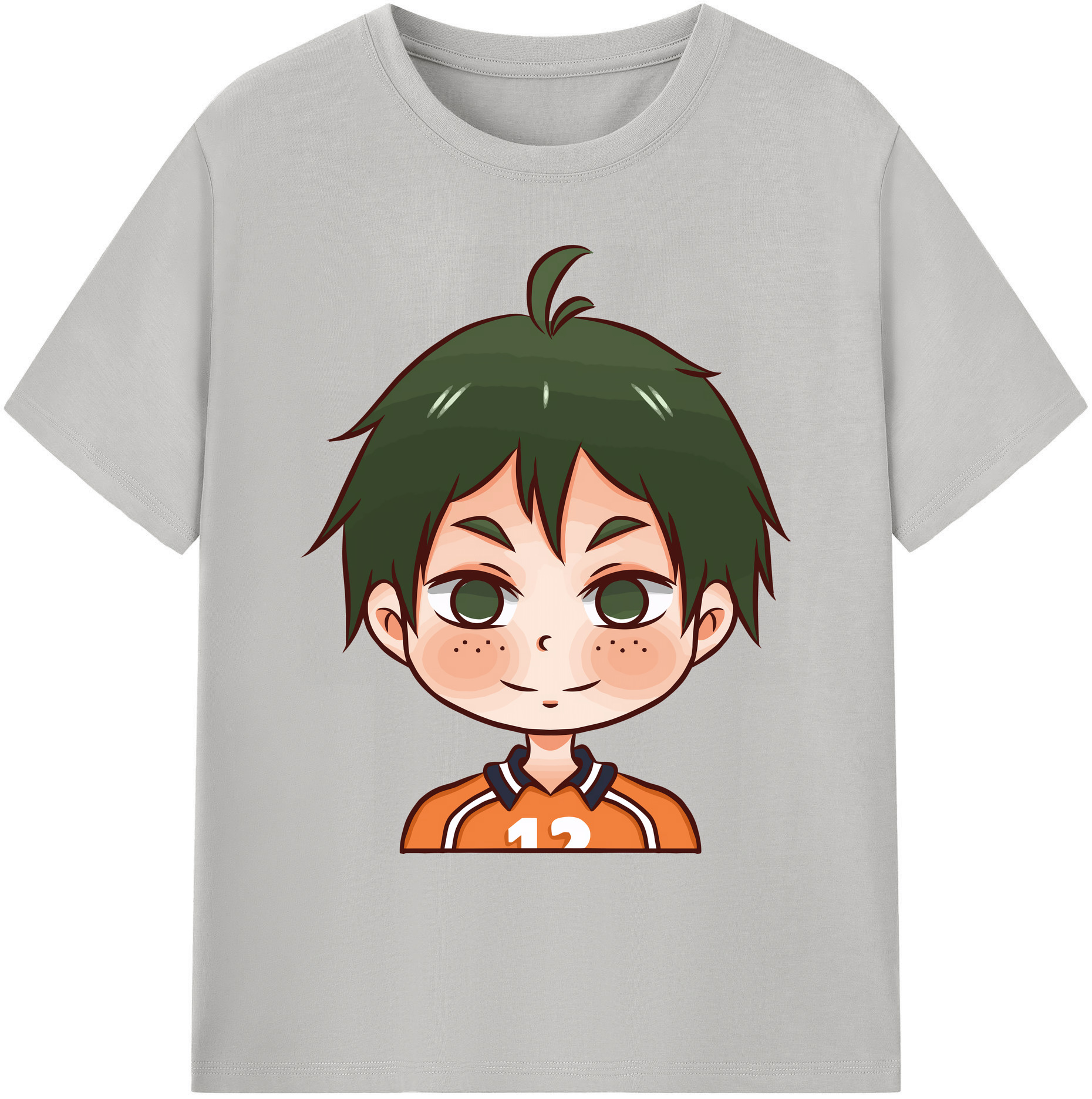 （画像用） ハイキュー!! Haikyu!! 綿100％ メンズ半袖Tシャツ｜肌触りやわらか＆通気性