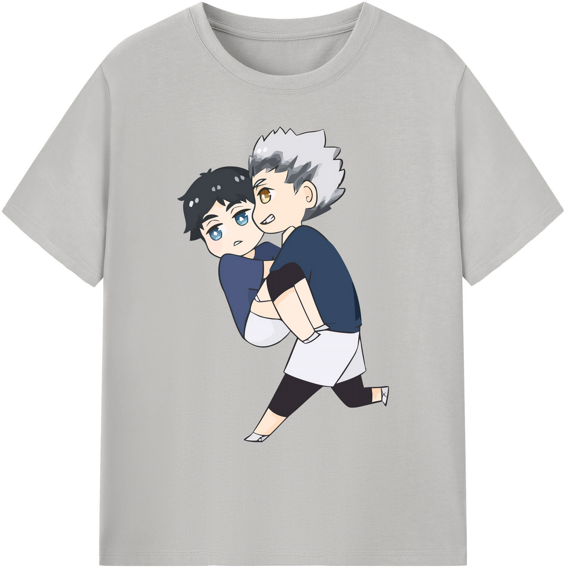 （画像用） ハイキュー!! Haikyu!! 綿100％ メンズ半袖Tシャツ｜肌触りやわらか＆通気性