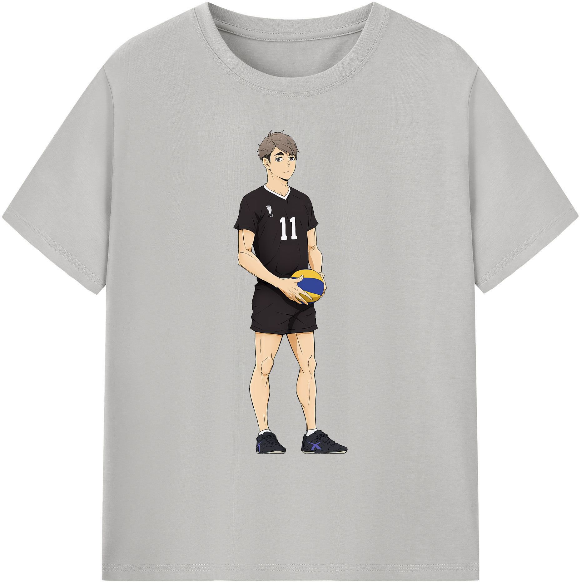 （画像用） ハイキュー!! Haikyu!! 綿100％ メンズ半袖Tシャツ｜肌触りやわらか＆通気性