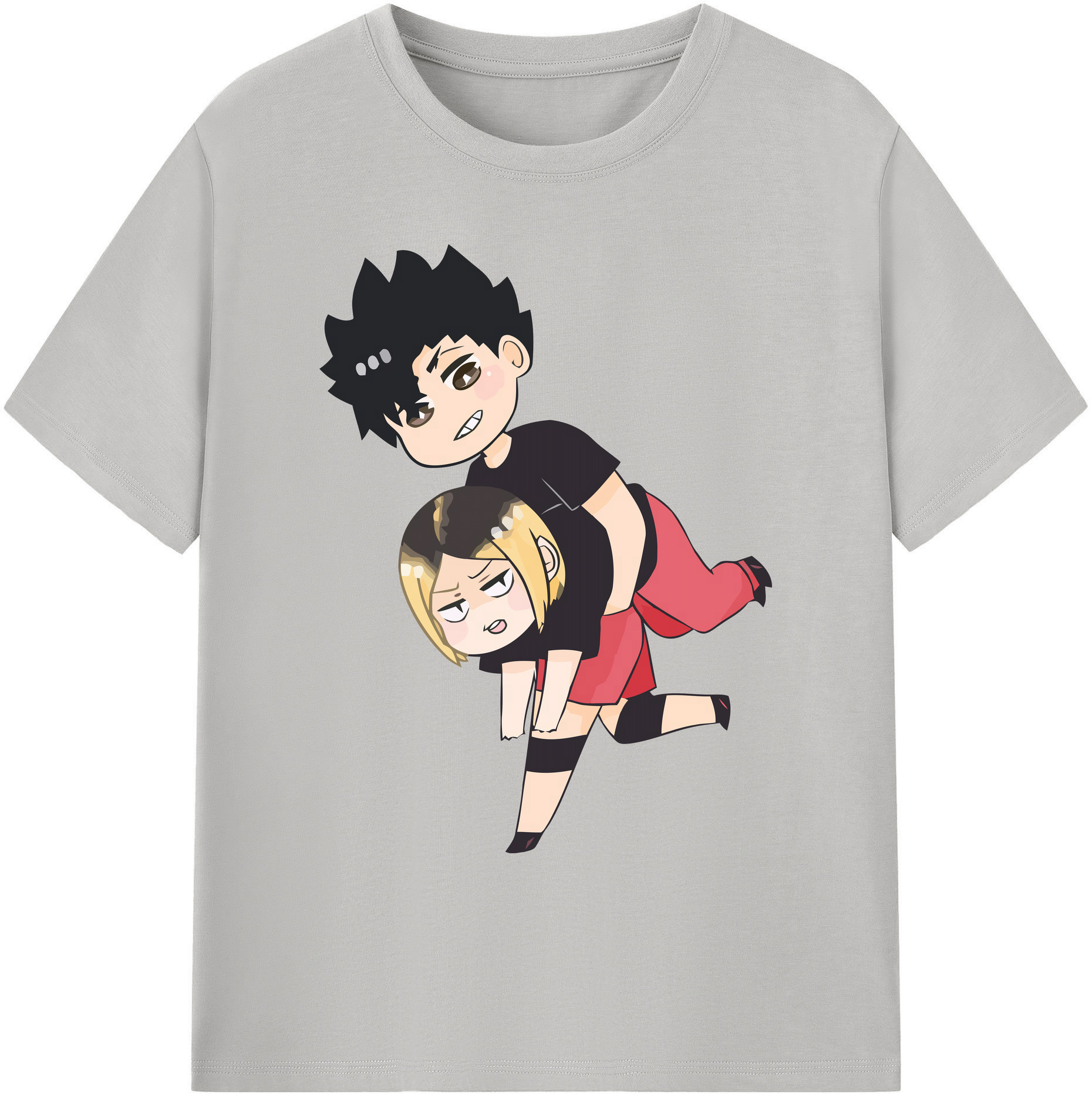 （画像用） ハイキュー!! Haikyu!! 綿100％ メンズ半袖Tシャツ｜肌触りやわらか＆通気性