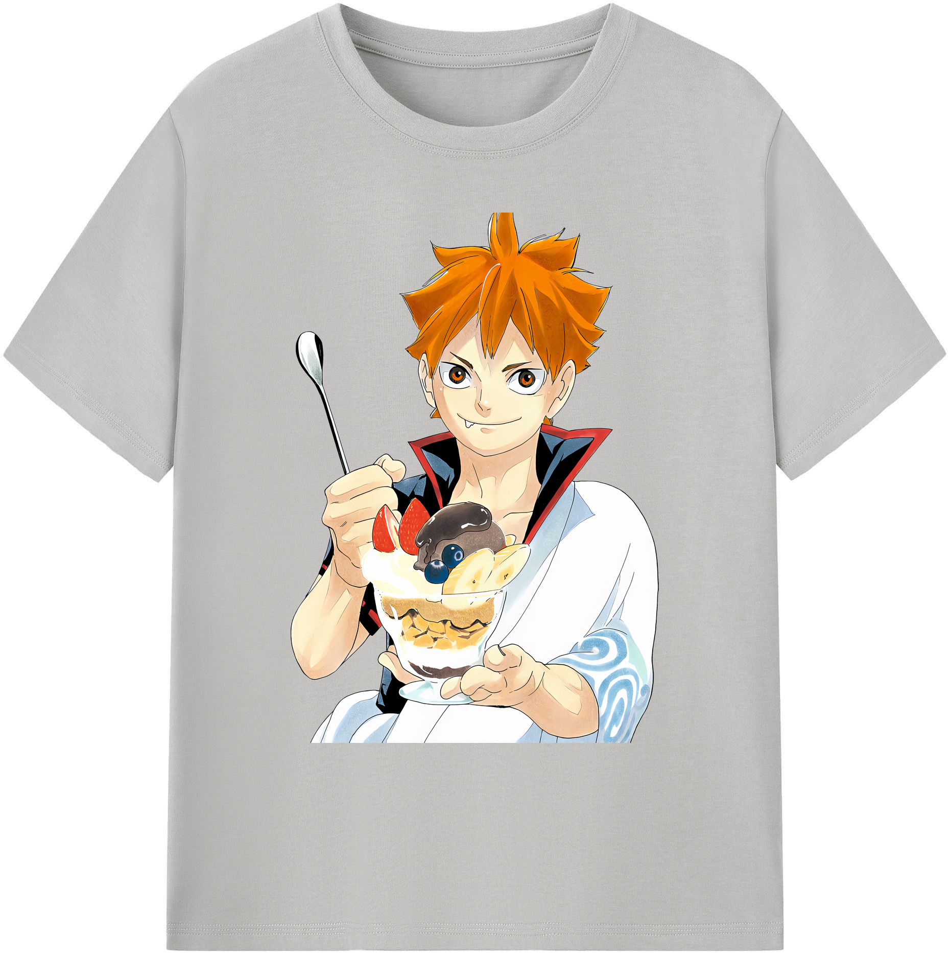 （画像用） ハイキュー!! Haikyu!! 綿100％ メンズ半袖Tシャツ｜肌触りやわらか＆通気性
