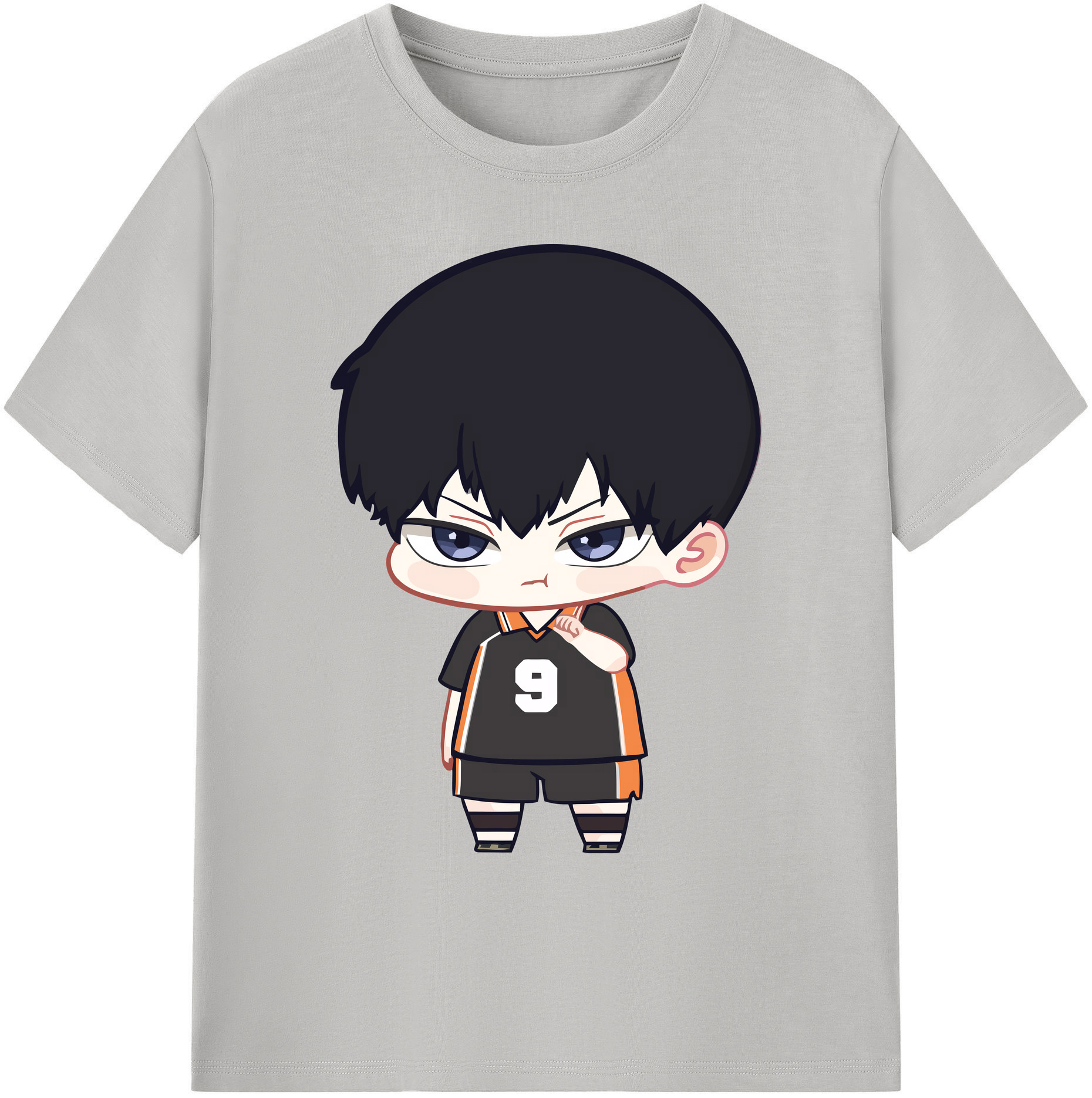 （画像用） ハイキュー!! Haikyu!! 綿100％ メンズ半袖Tシャツ｜肌触りやわらか＆通気性