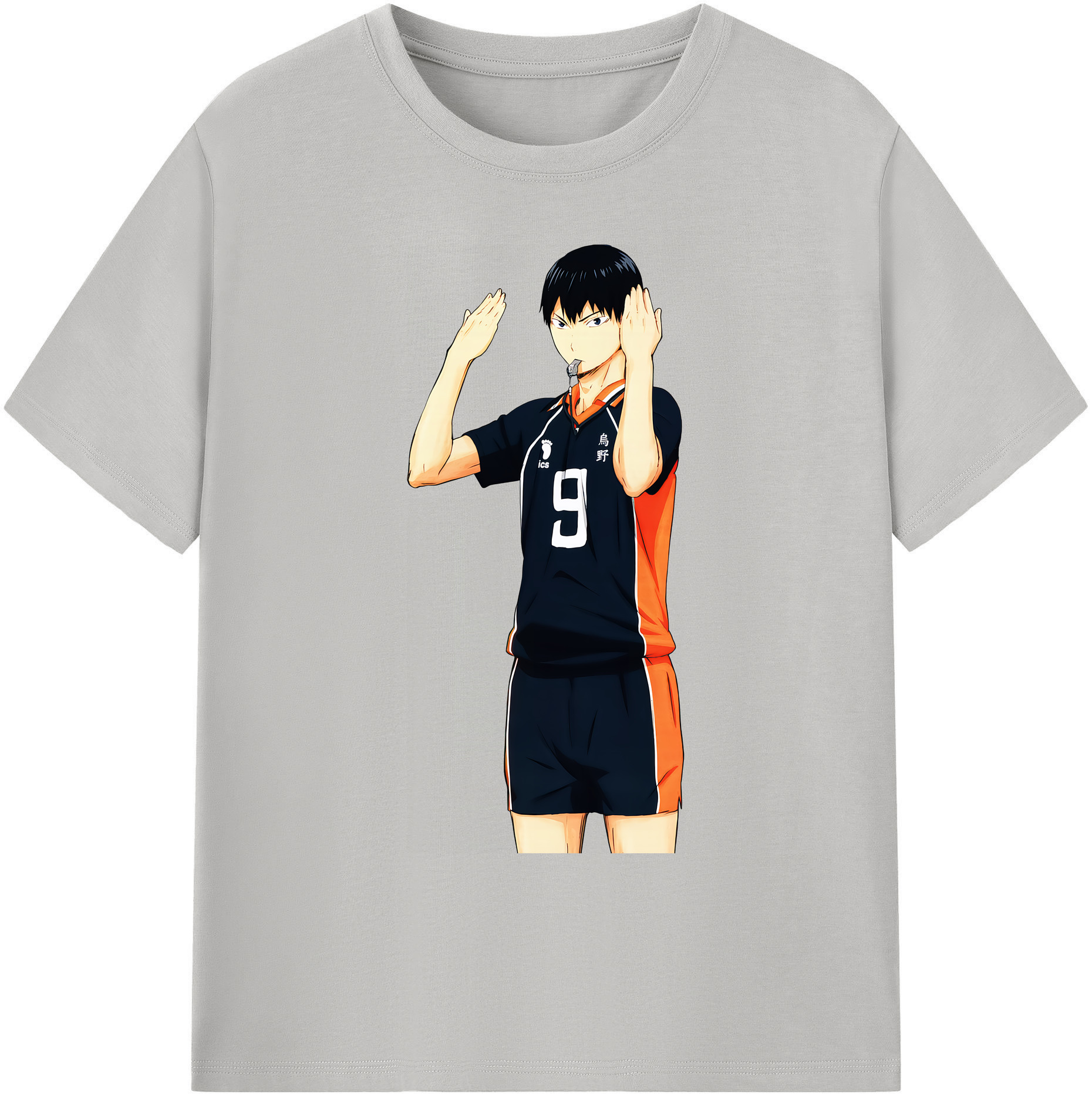 （画像用） ハイキュー!! Haikyu!! 綿100％ メンズ半袖Tシャツ｜肌触りやわらか＆通気性