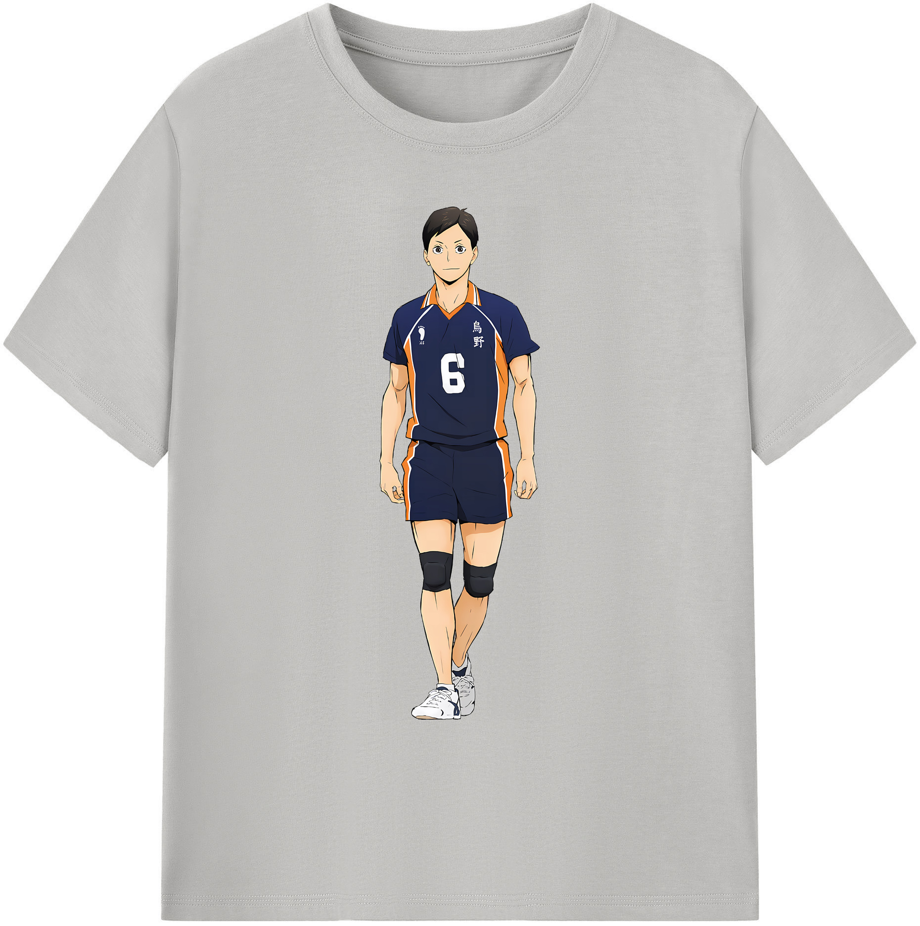 （画像用） ハイキュー!! Haikyu!! 綿100％ メンズ半袖Tシャツ｜肌触りやわらか＆通気性