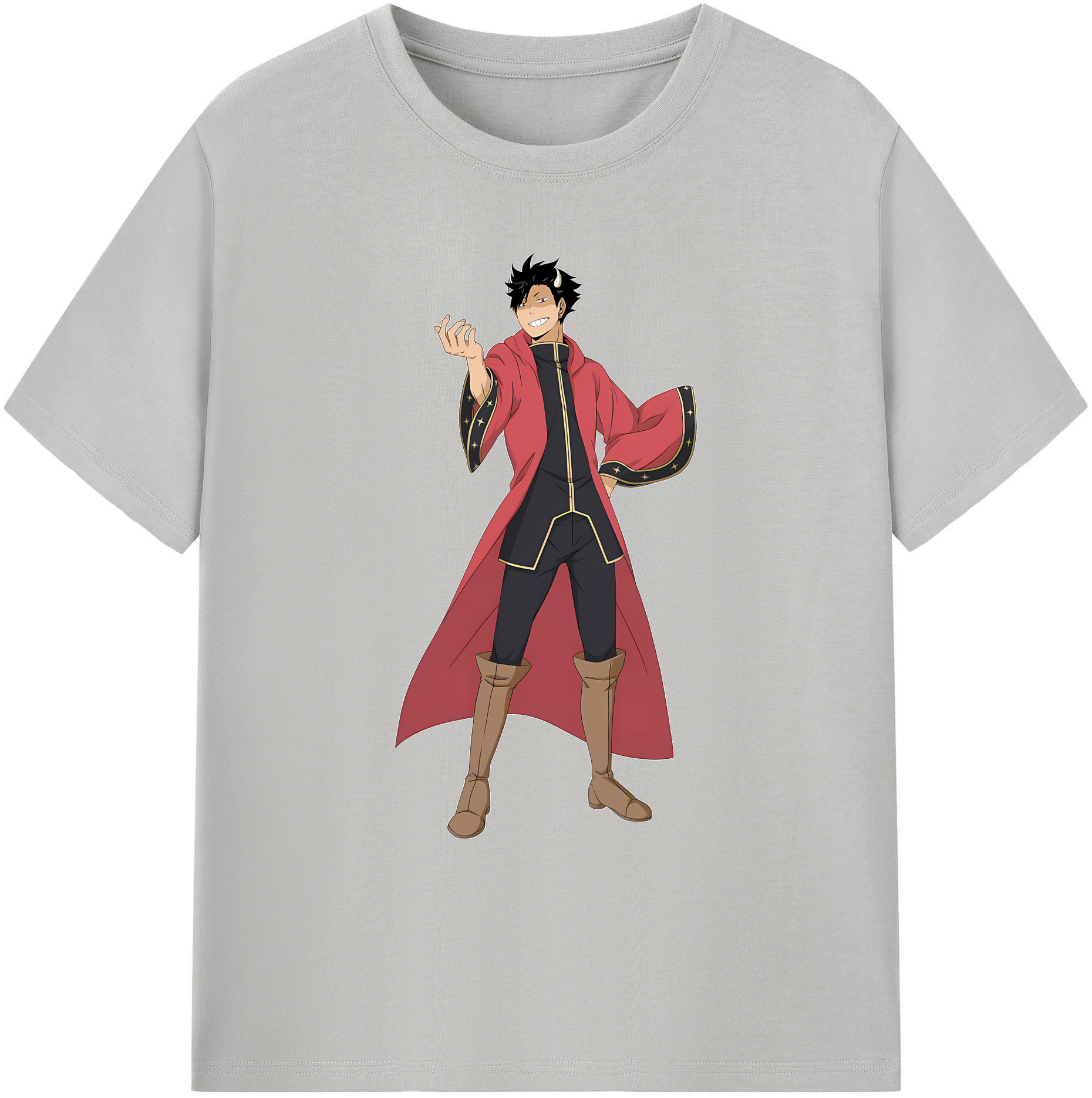 （画像用） ハイキュー!! Haikyu!! 綿100％ メンズ半袖Tシャツ｜肌触りやわらか＆通気性