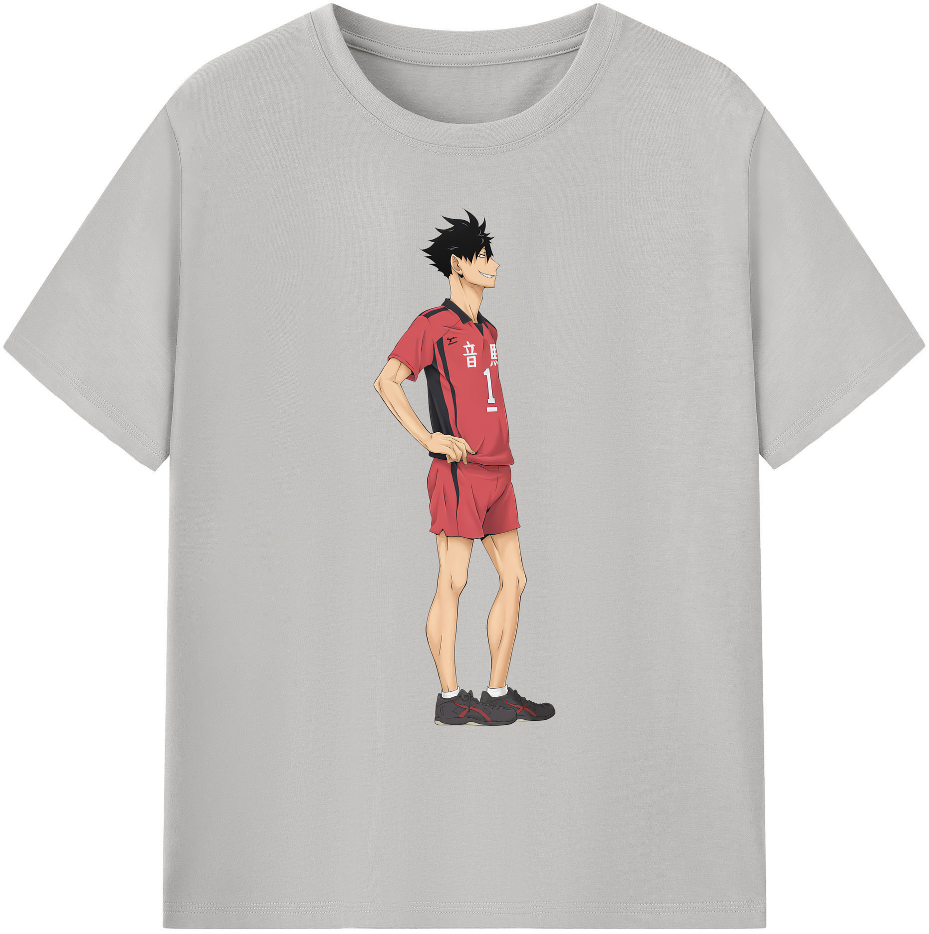 （画像用） ハイキュー!! Haikyu!! 綿100％ メンズ半袖Tシャツ｜肌触りやわらか＆通気性
