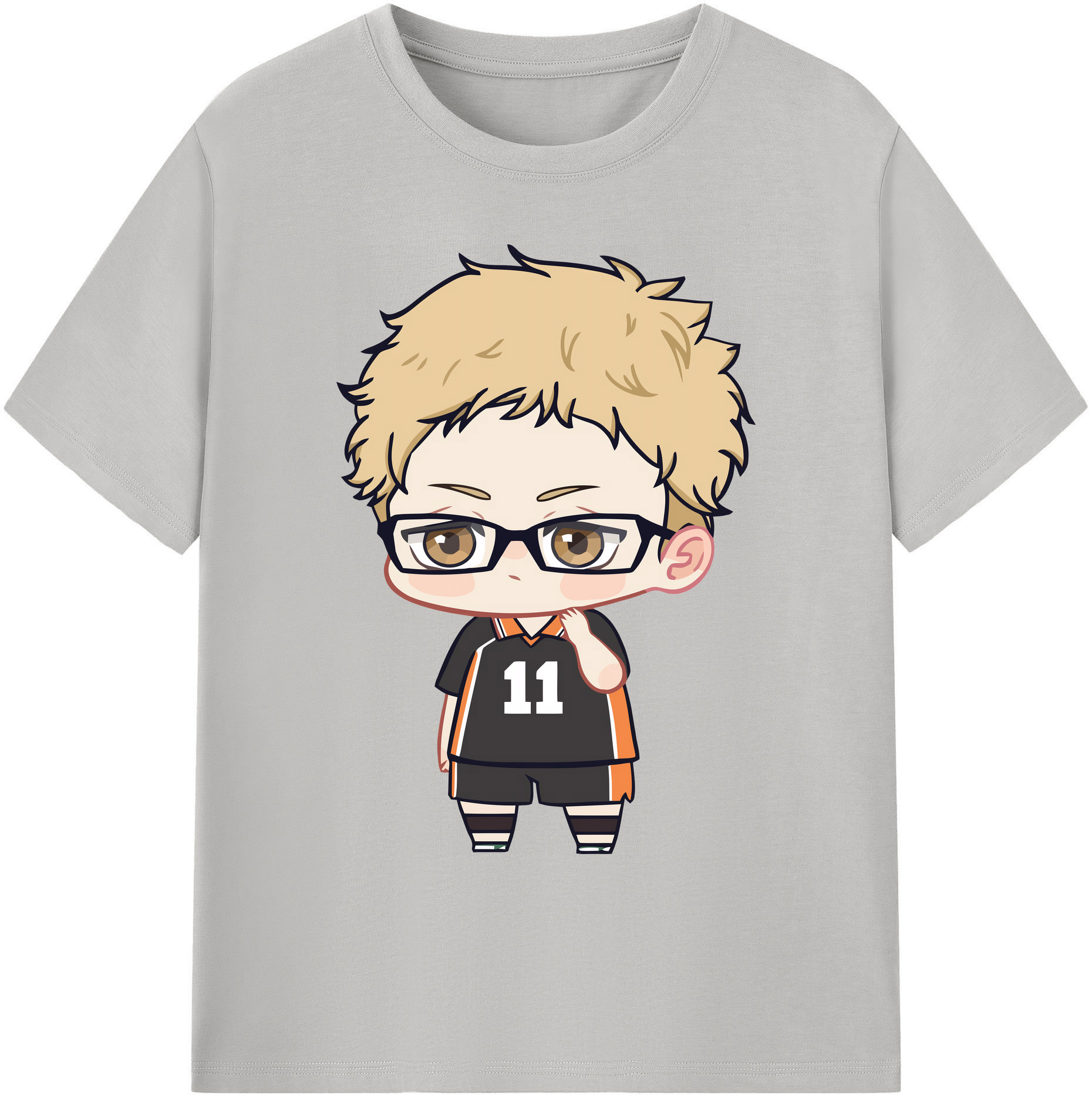 （画像用） ハイキュー!! Haikyu!! 綿100％ メンズ半袖Tシャツ｜肌触りやわらか＆通気性