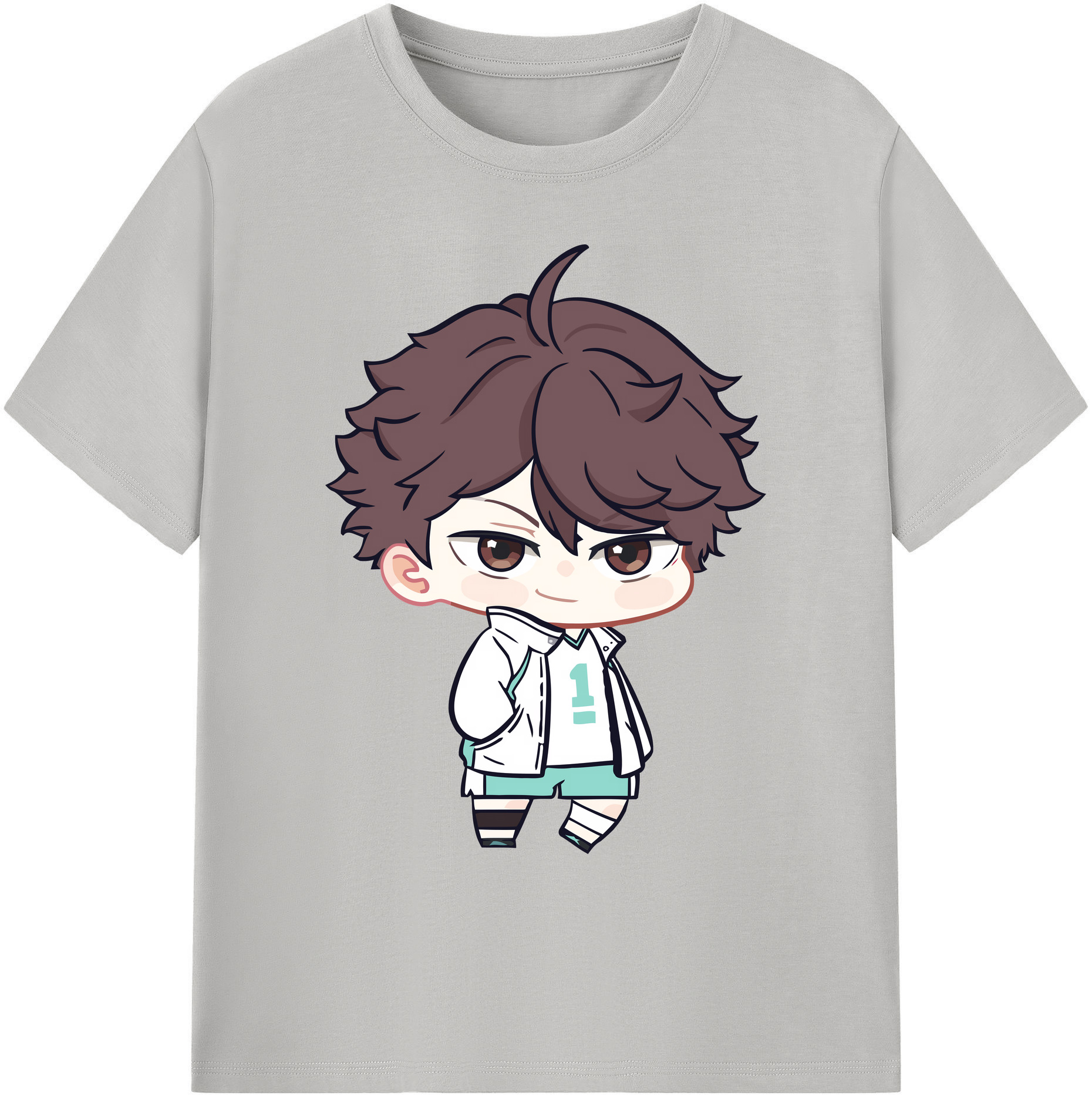 （画像用） ハイキュー!! Haikyu!! 綿100％ メンズ半袖Tシャツ｜肌触りやわらか＆通気性