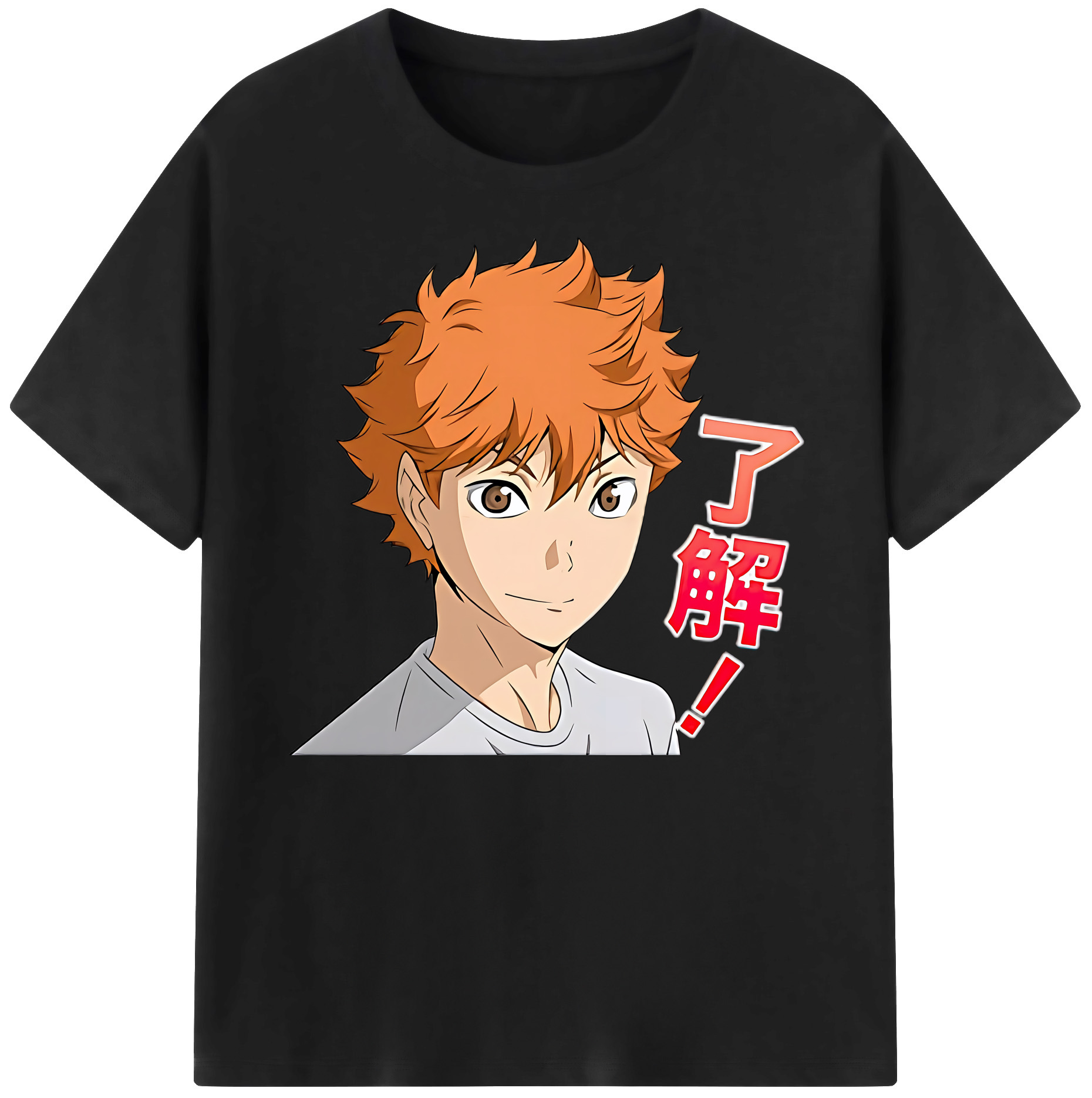 （画像用） ハイキュー!! Haikyu!! 綿100％ メンズ半袖Tシャツ｜肌触りやわらか＆通気性