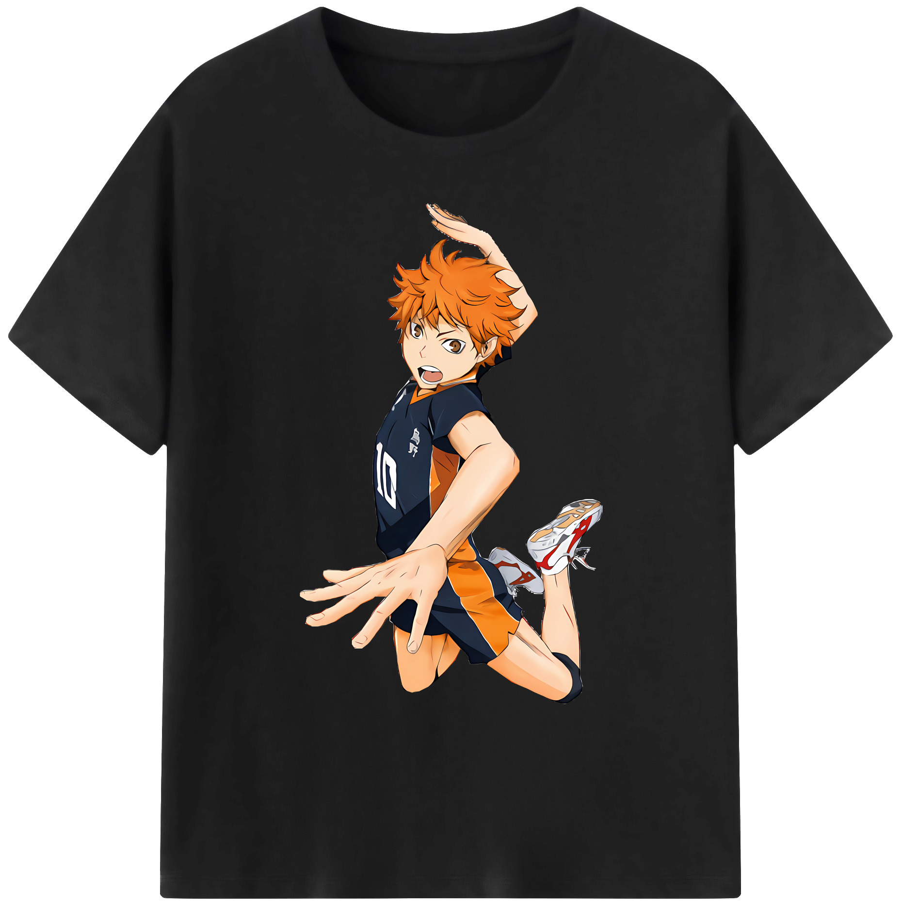 （画像用） ハイキュー!! Haikyu!! 綿100％ メンズ半袖Tシャツ｜肌触りやわらか＆通気性