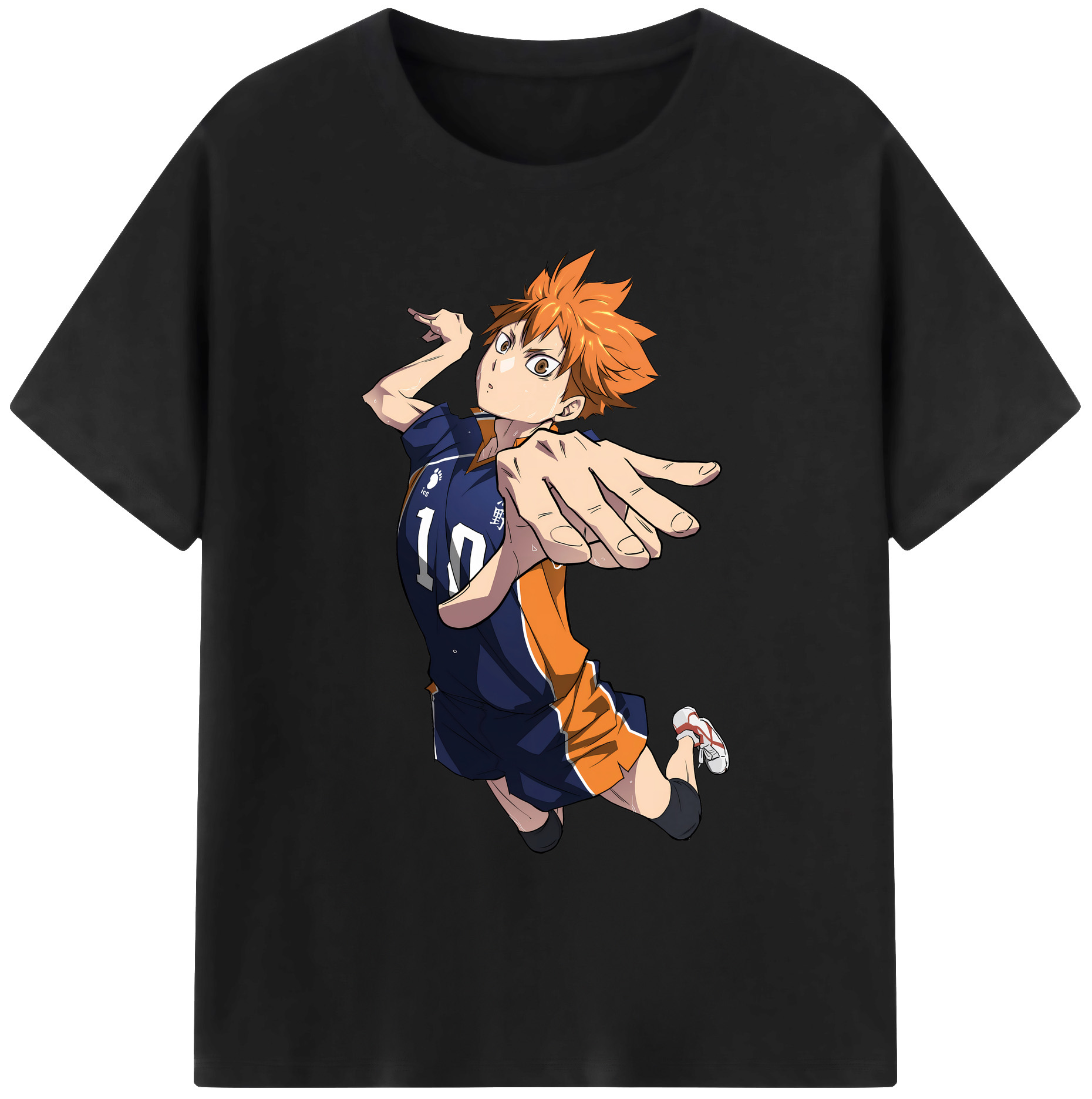（画像用） ハイキュー!! Haikyu!! 綿100％ メンズ半袖Tシャツ｜肌触りやわらか＆通気性