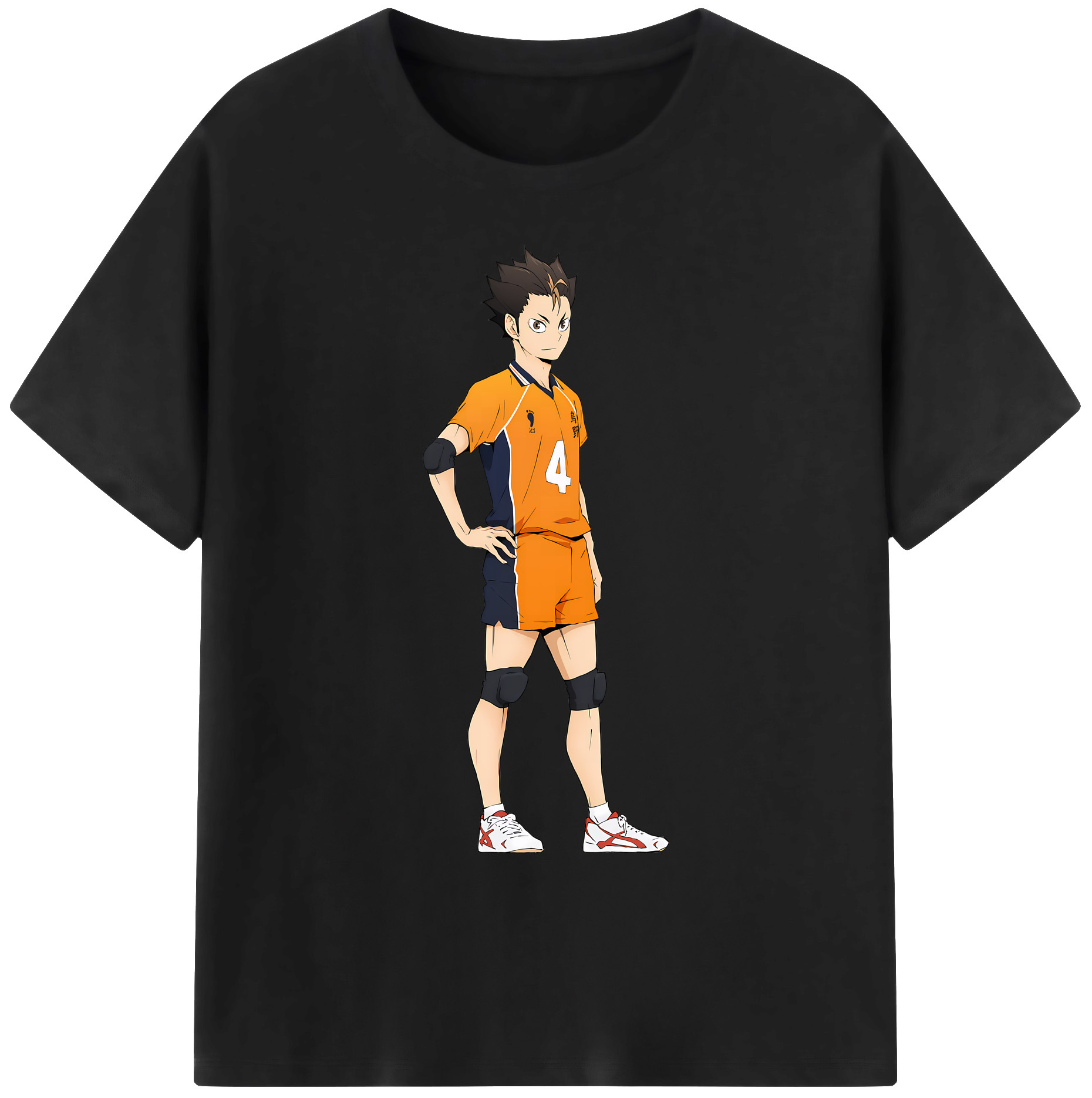 （画像用） ハイキュー!! Haikyu!! 綿100％ メンズ半袖Tシャツ｜肌触りやわらか＆通気性