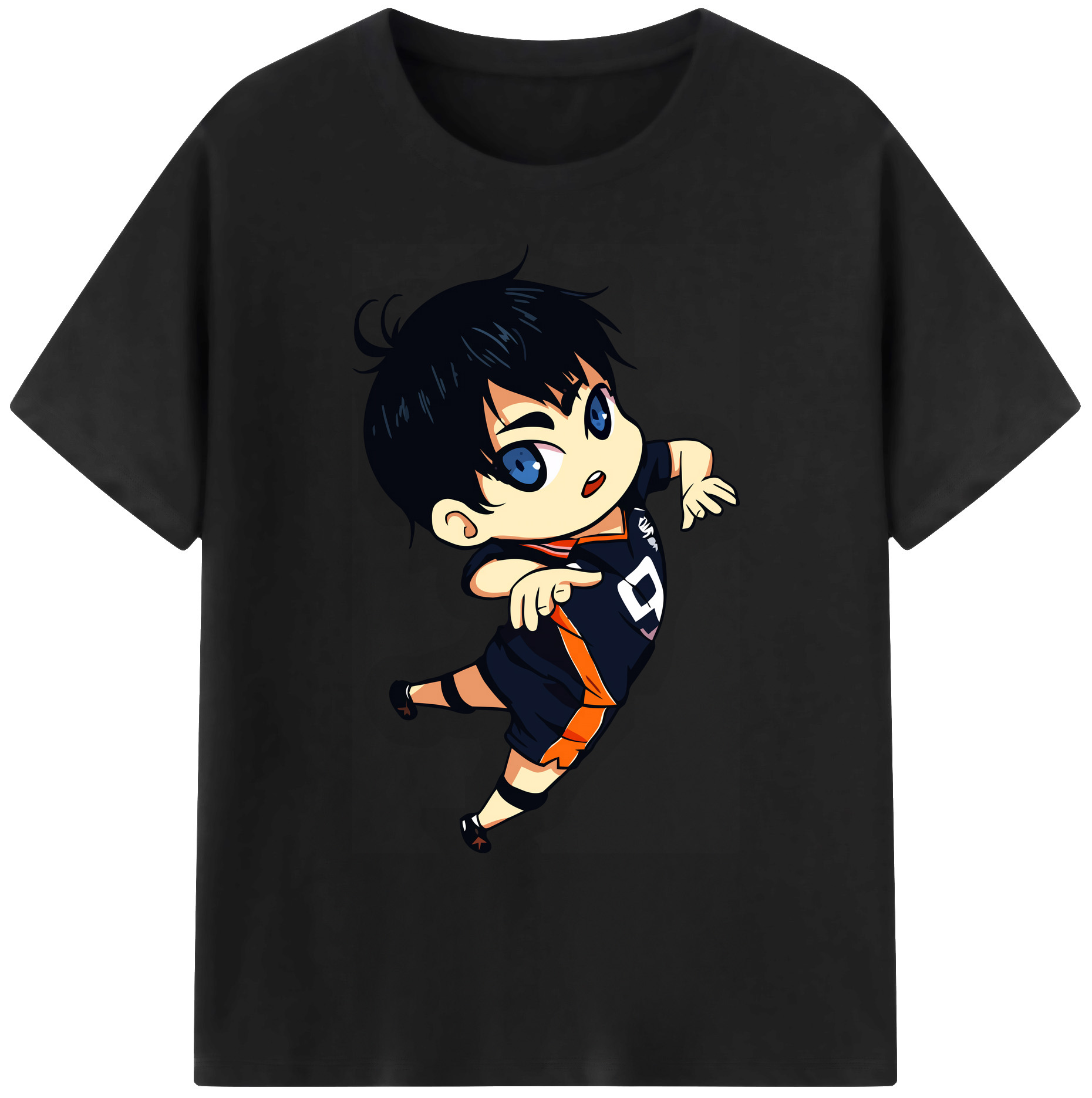 （画像用） ハイキュー!! Haikyu!! 綿100％ メンズ半袖Tシャツ｜肌触りやわらか＆通気性