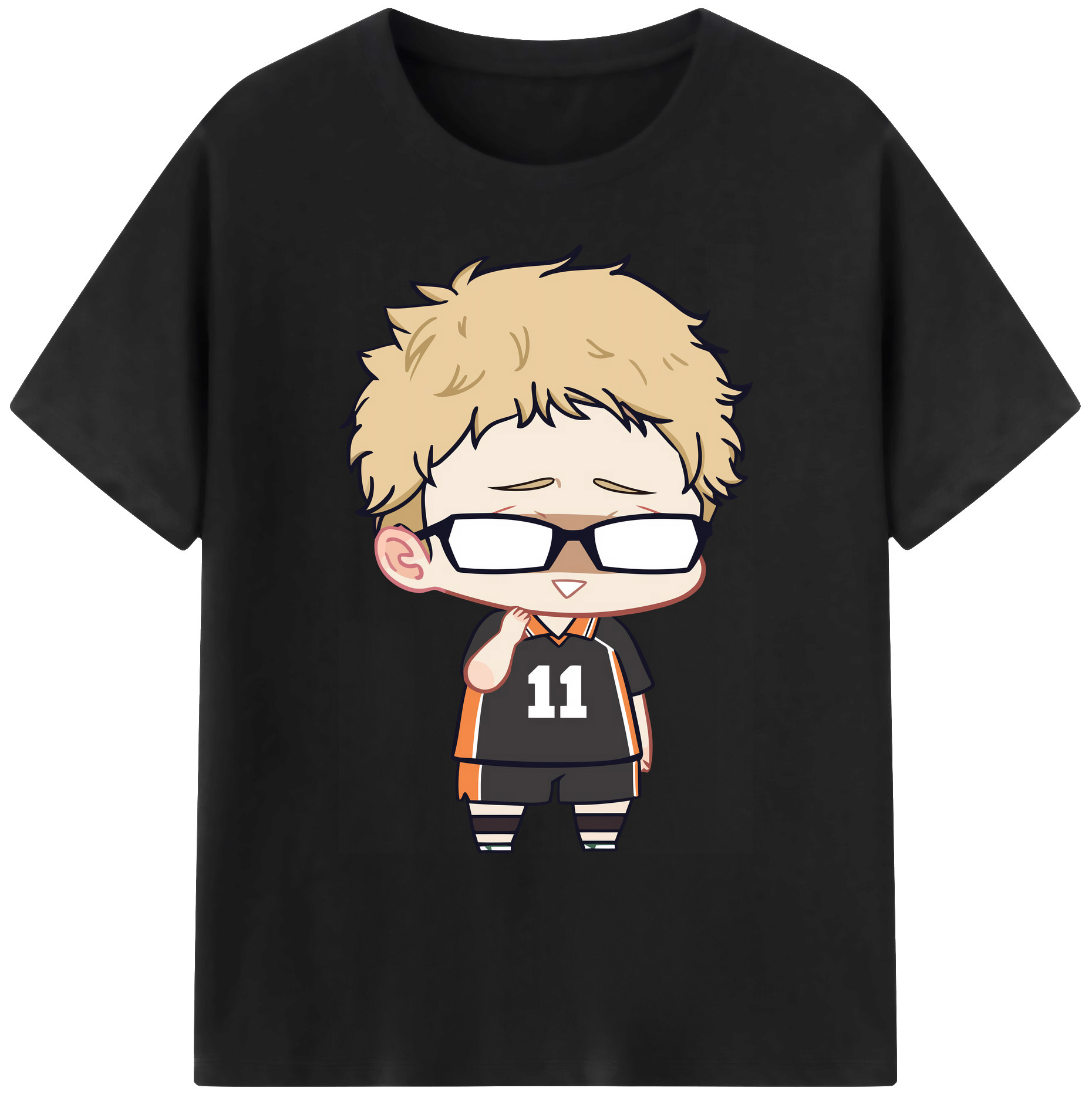 （画像用） ハイキュー!! Haikyu!! 綿100％ メンズ半袖Tシャツ｜肌触りやわらか＆通気性