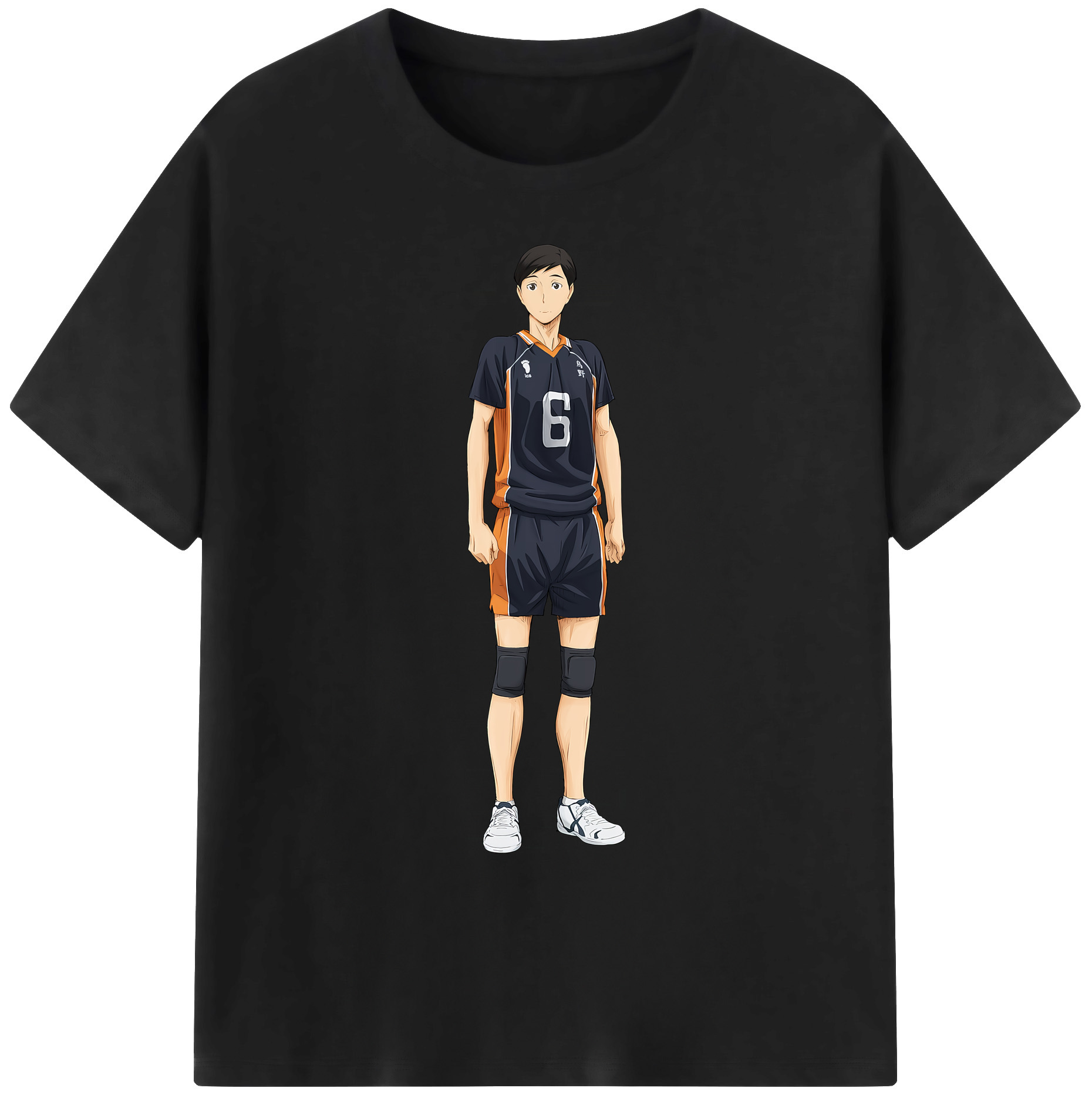 （画像用） ハイキュー!! Haikyu!! 綿100％ メンズ半袖Tシャツ｜肌触りやわらか＆通気性