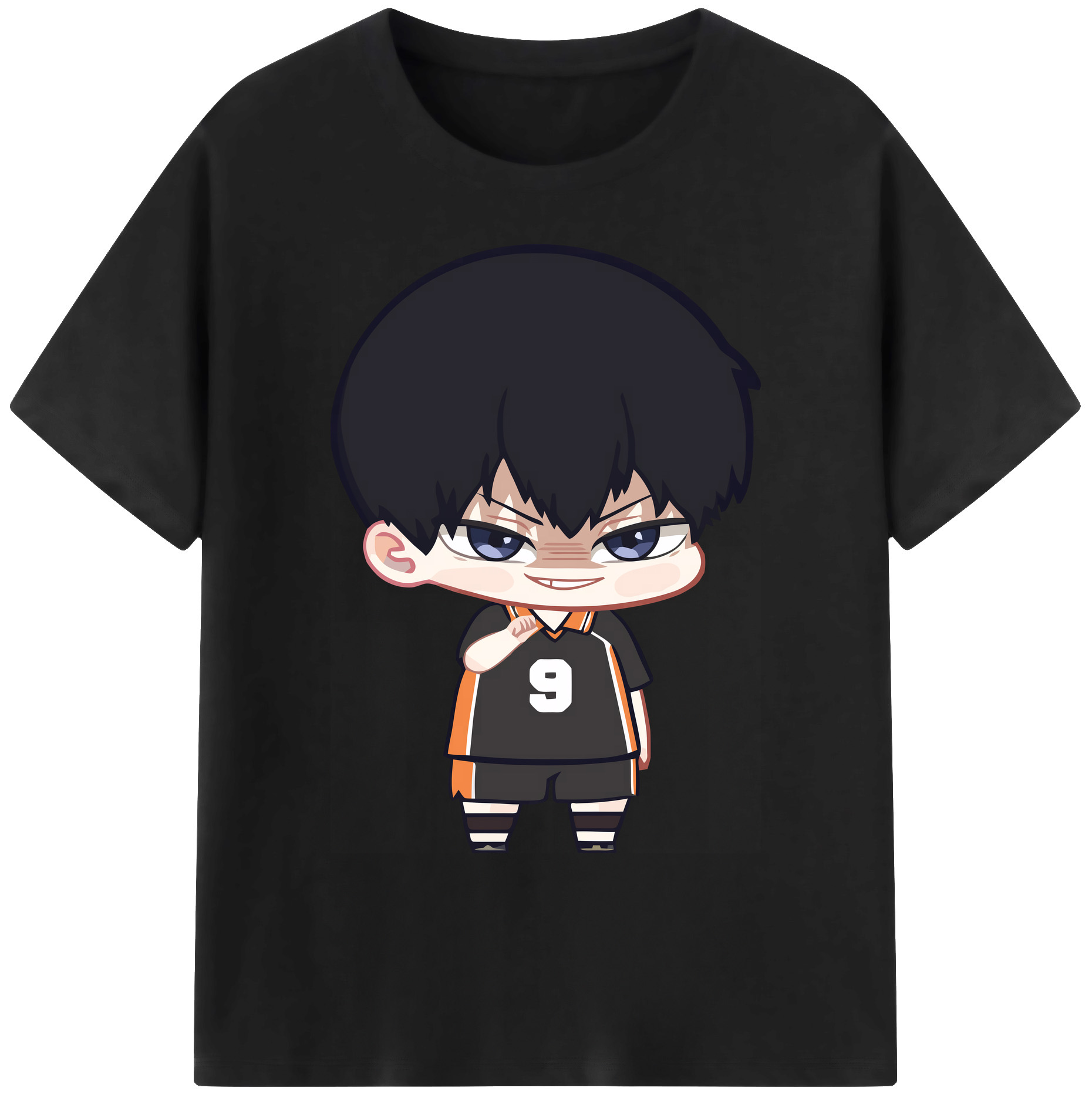 （画像用） ハイキュー!! Haikyu!! 綿100％ メンズ半袖Tシャツ｜肌触りやわらか＆通気性