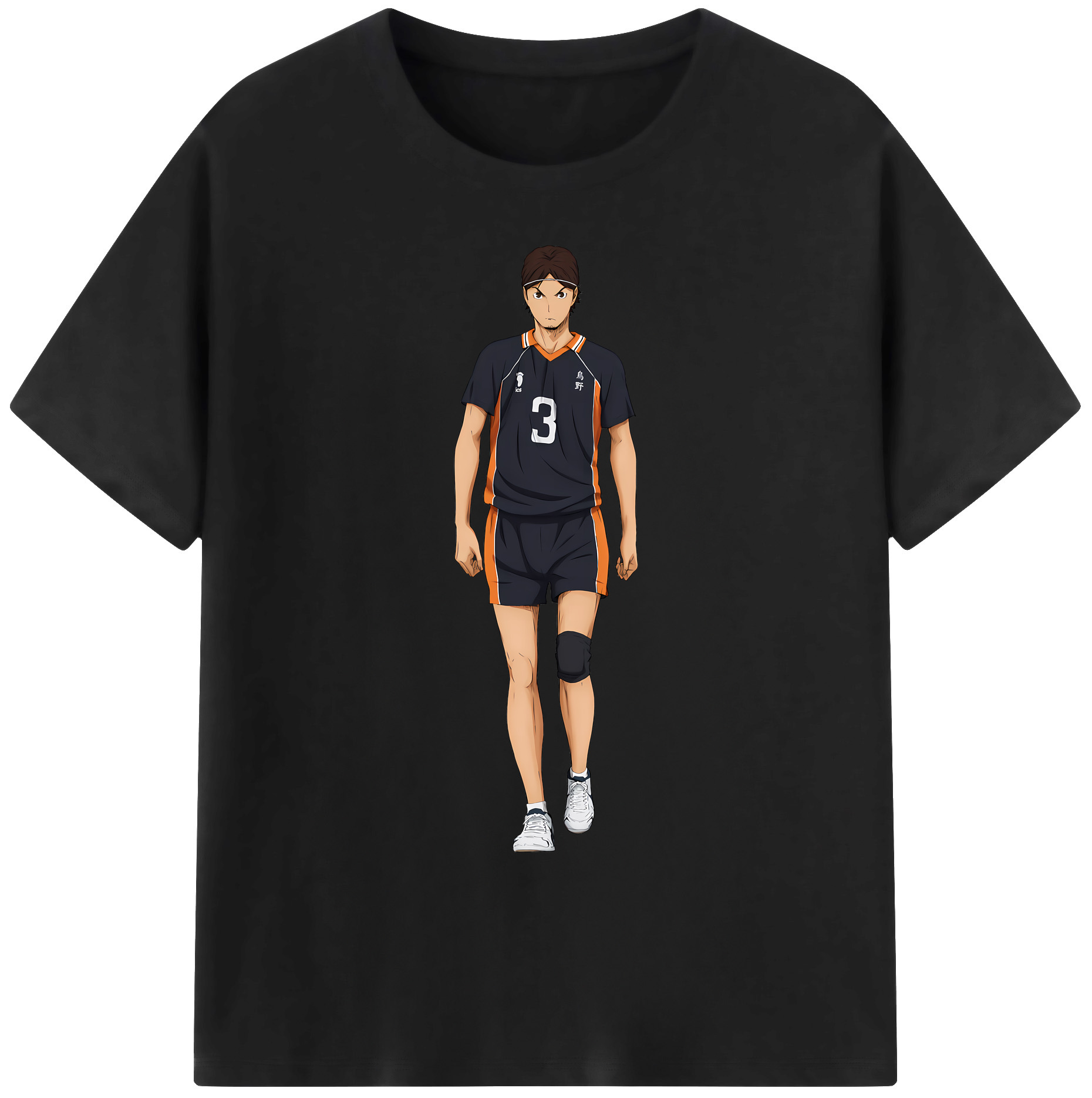 （画像用） ハイキュー!! Haikyu!! 綿100％ メンズ半袖Tシャツ｜肌触りやわらか＆通気性
